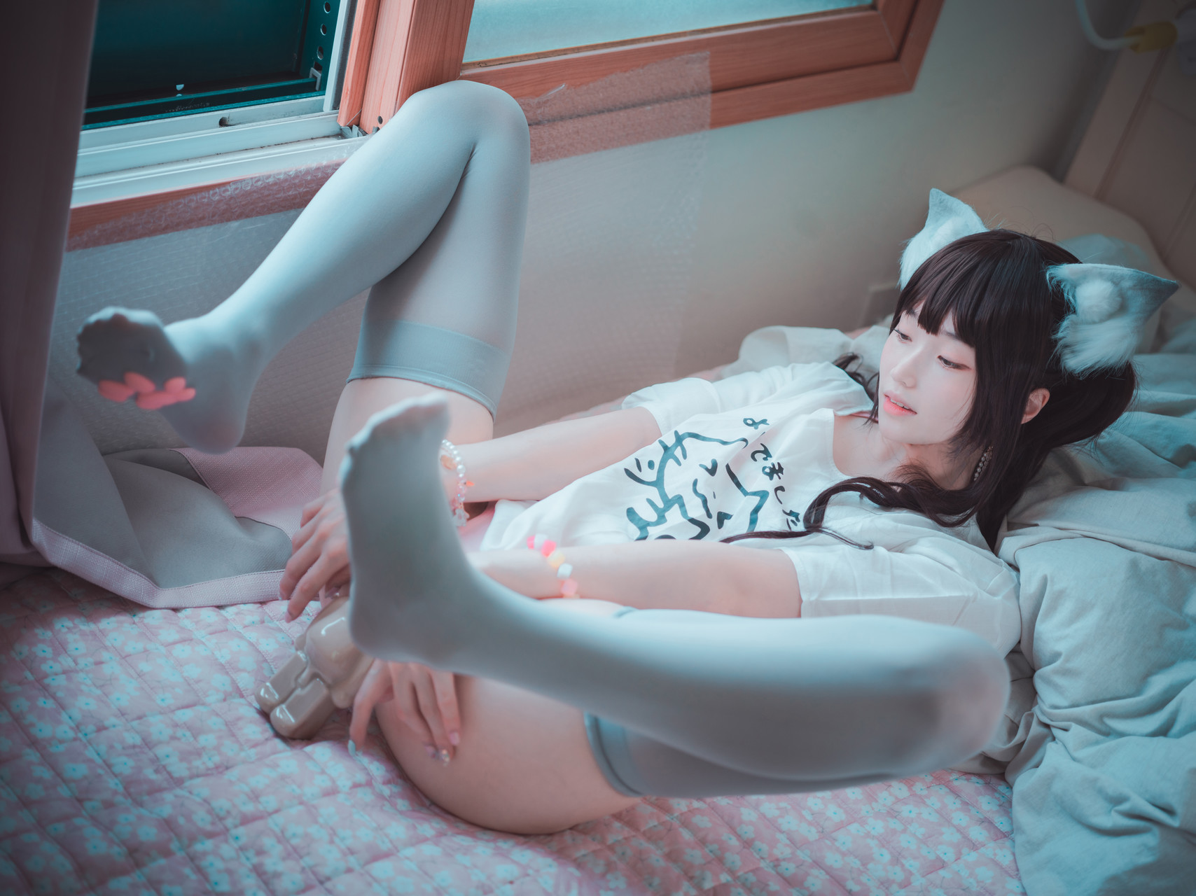 Bambi 밤비, [DJAWA] The cat I picked up turned into a girl Set.02