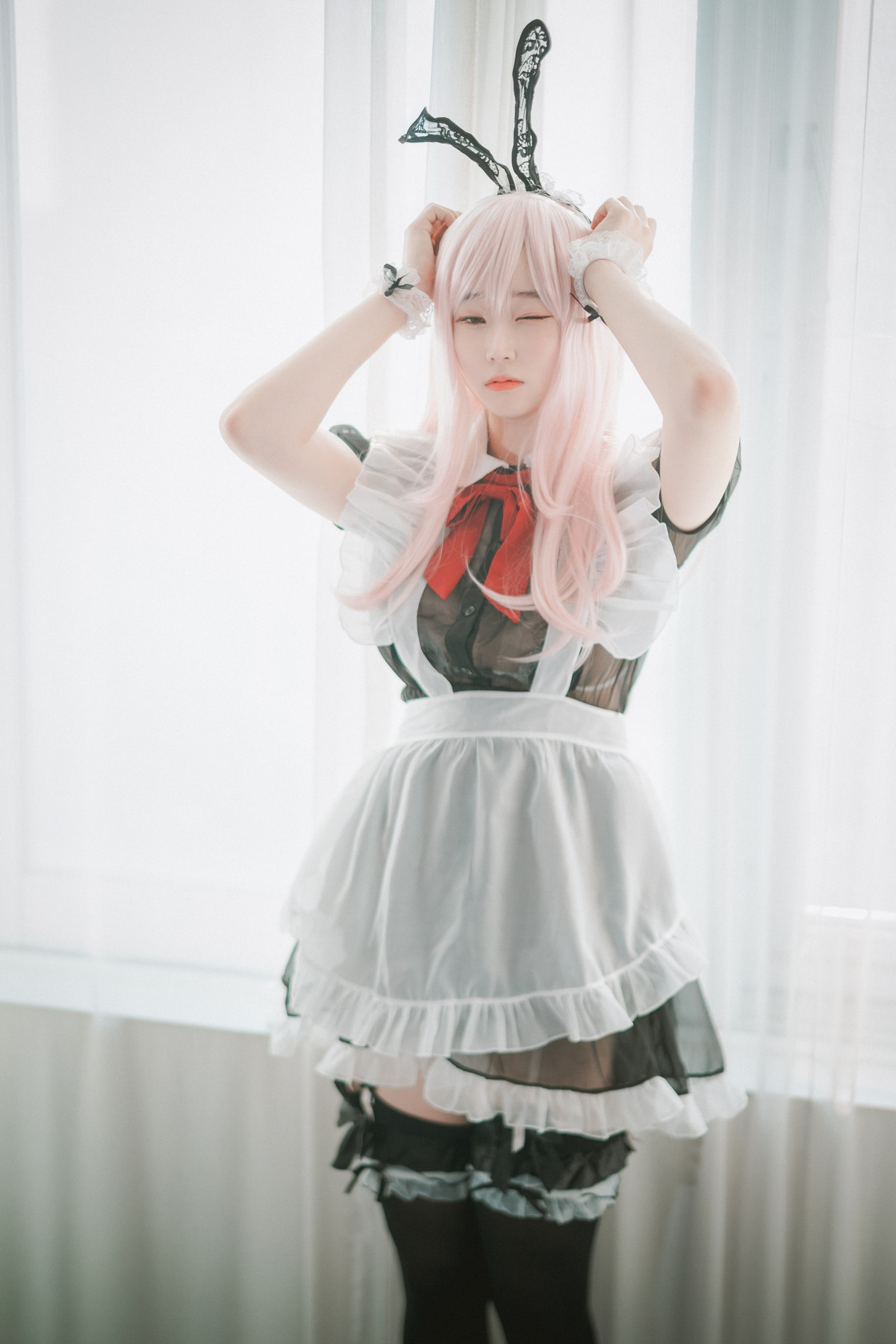 Bambi 밤비, [DJAWA] Sheer Bunny Maid