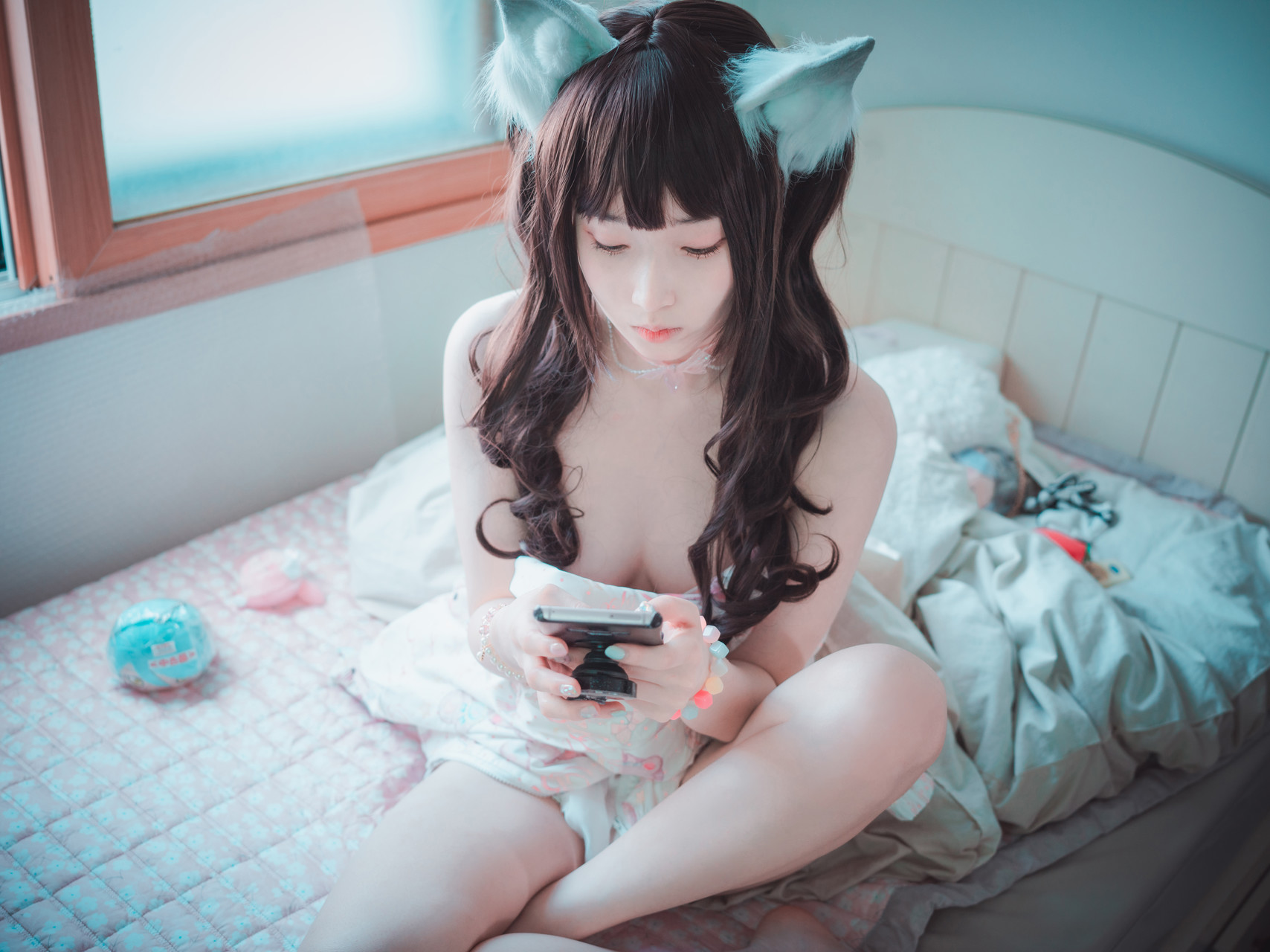 Bambi 밤비, [DJAWA] The cat I picked up turned into a girl Set.02