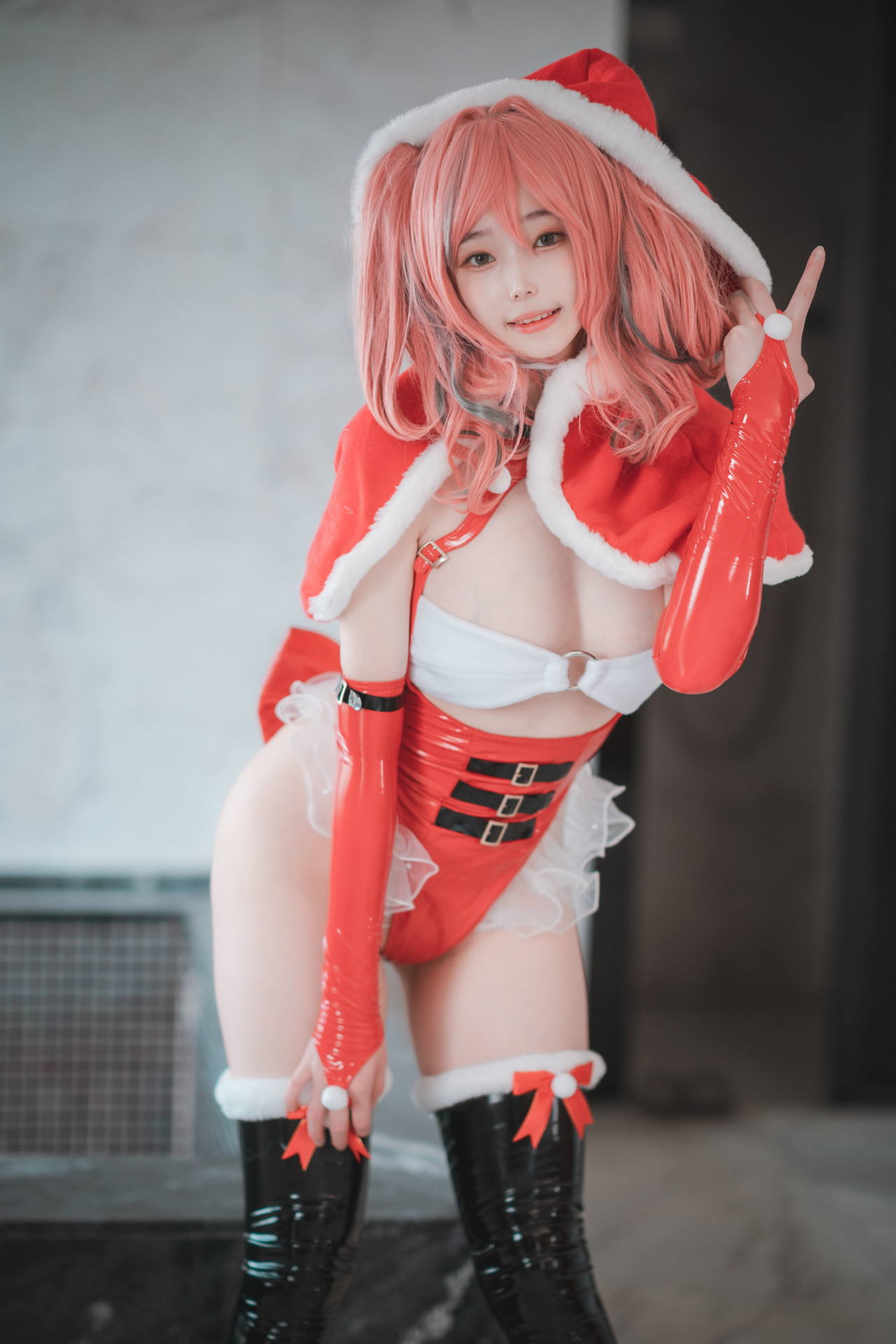 Bambi 밤비, [DJAWA] Santa Girl in the Summer Set.01