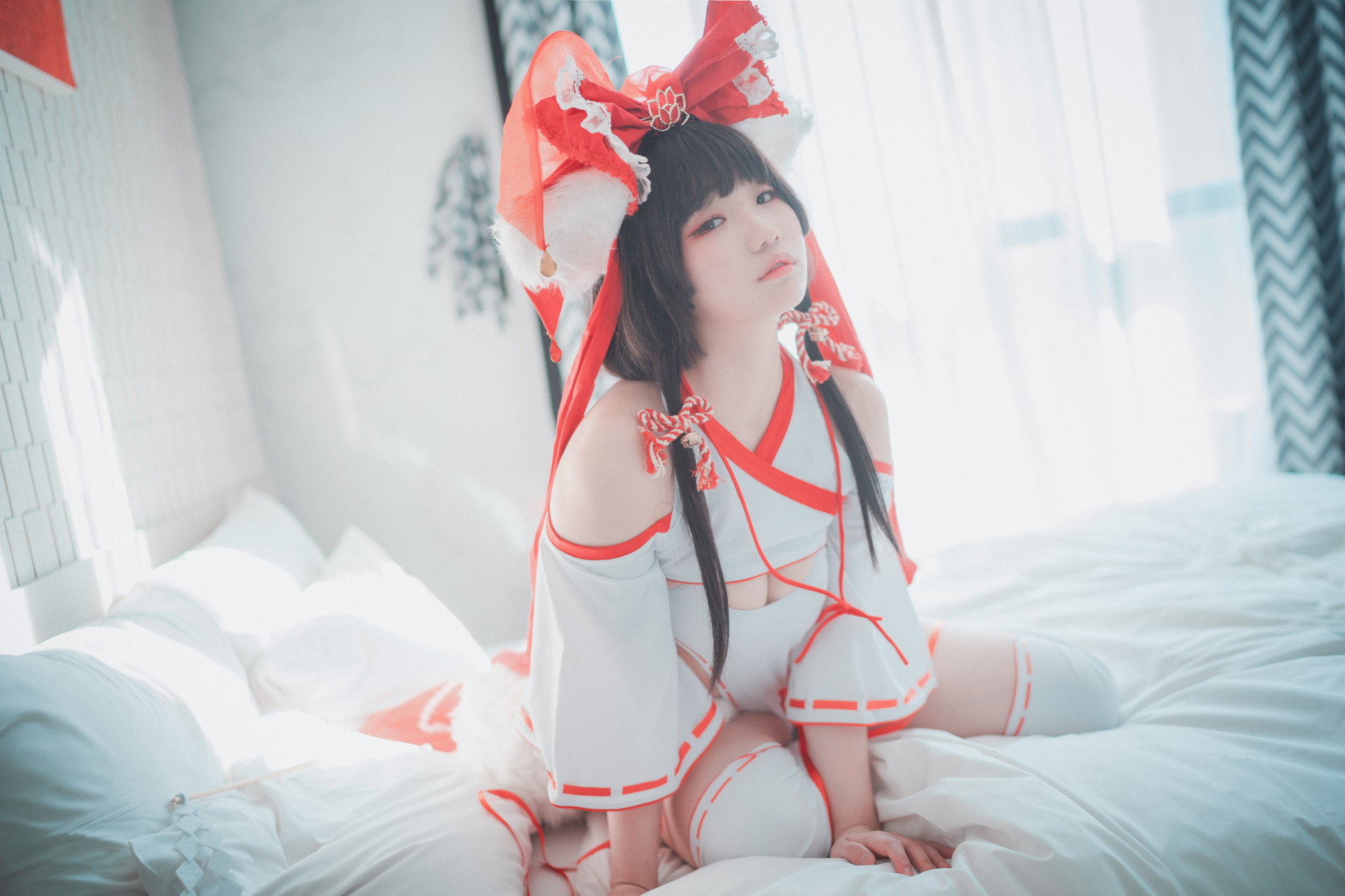 Mimmi 밈미, [DJAWA] Kitsune Miko A.Ver