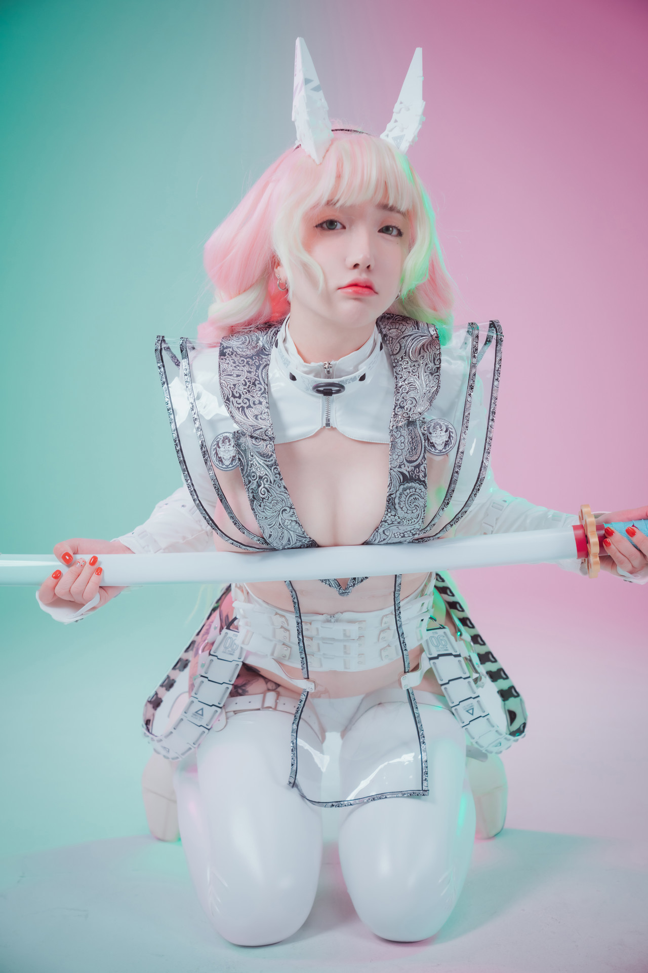 Son Yeeun 손예은, [DJAWA] Cyber Hunter Mitsuri Set.01