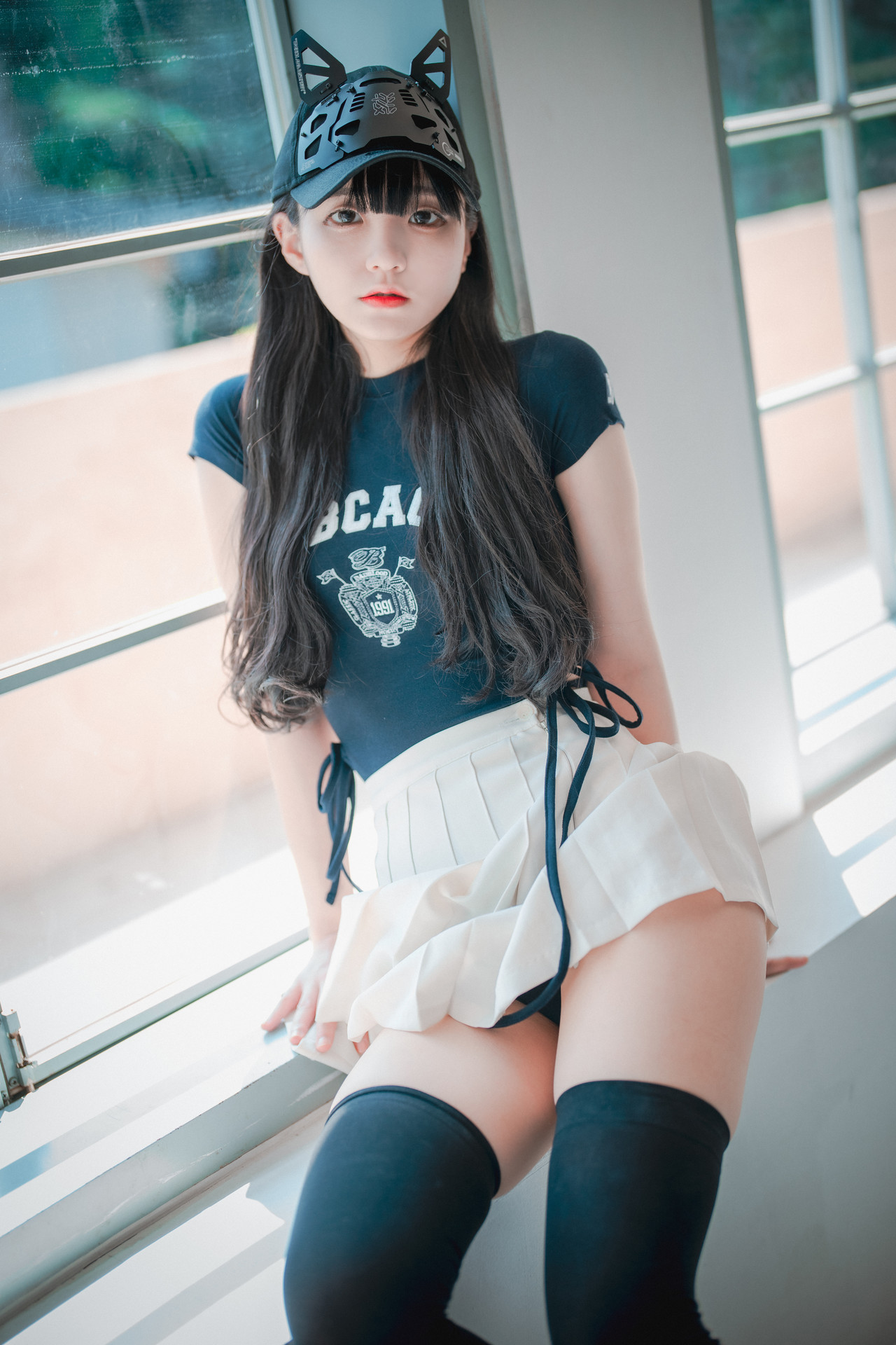 Jeong Jenny 정제니, [DJAWA] Classic Athletic Girl in Navy Blue Set.02