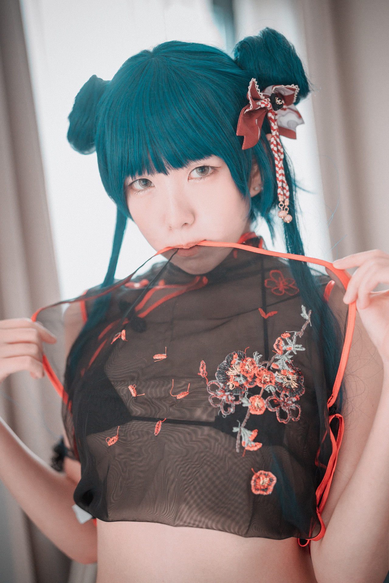 Sonson 손손, [DJAWA] Sheer Qipao Girl