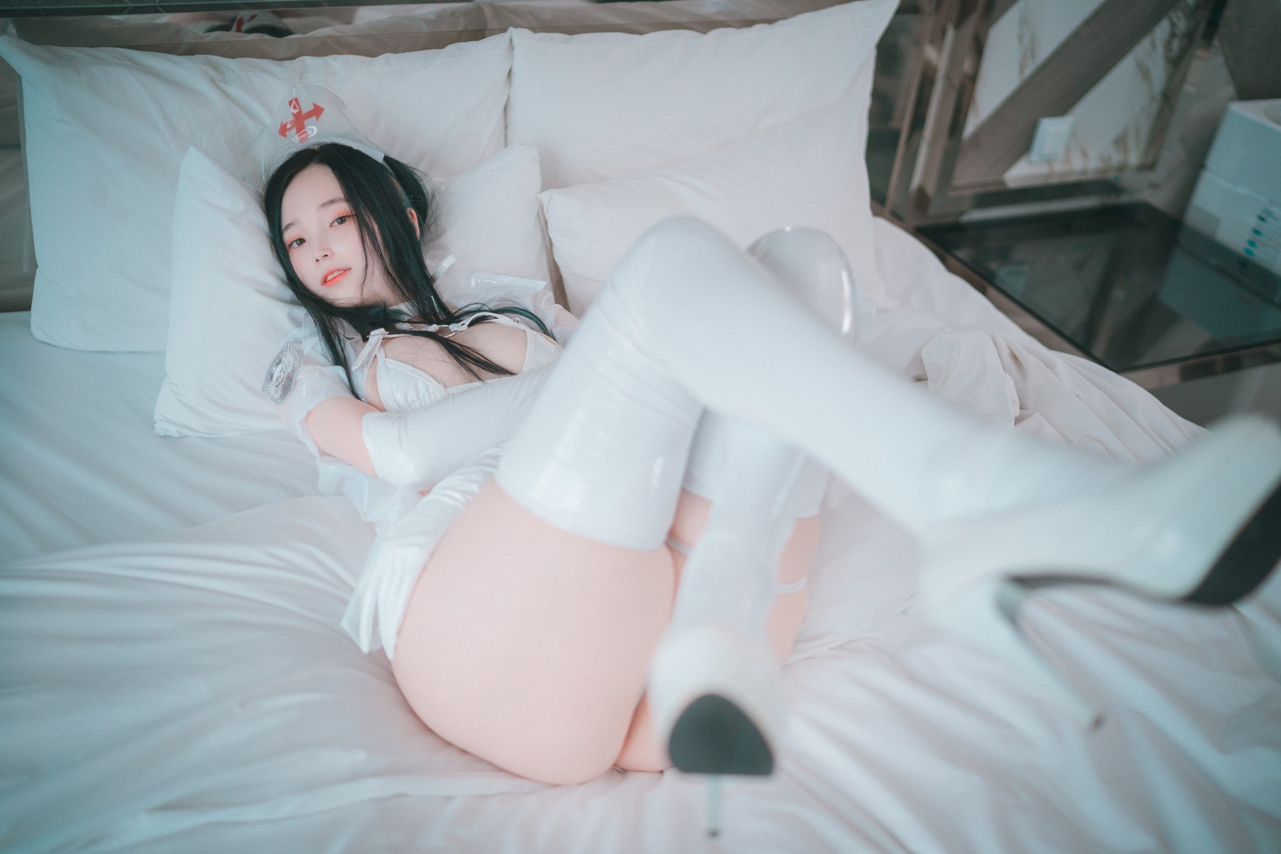Bambi 밤비, [DJAWA] Nurse Nation White Ver. Set.01