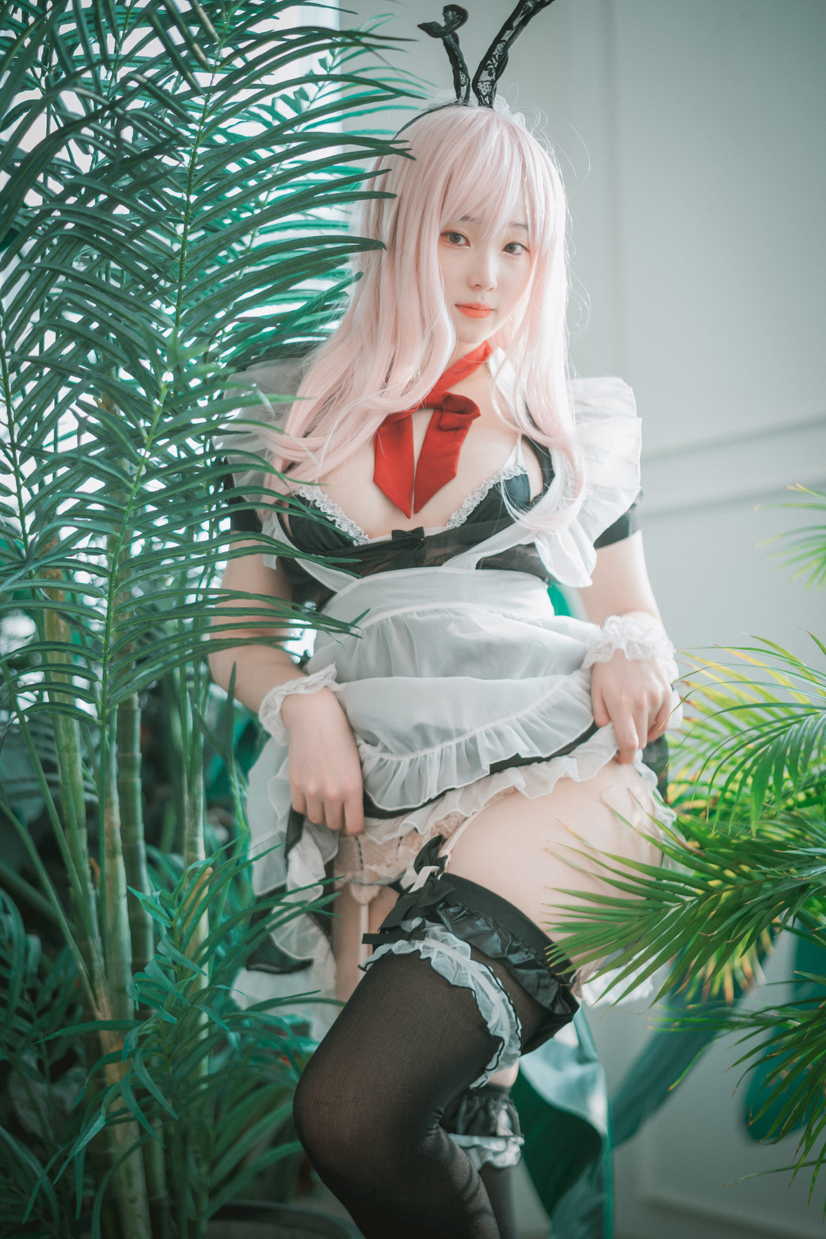 Bambi 밤비, [DJAWA] Sheer Bunny Maid