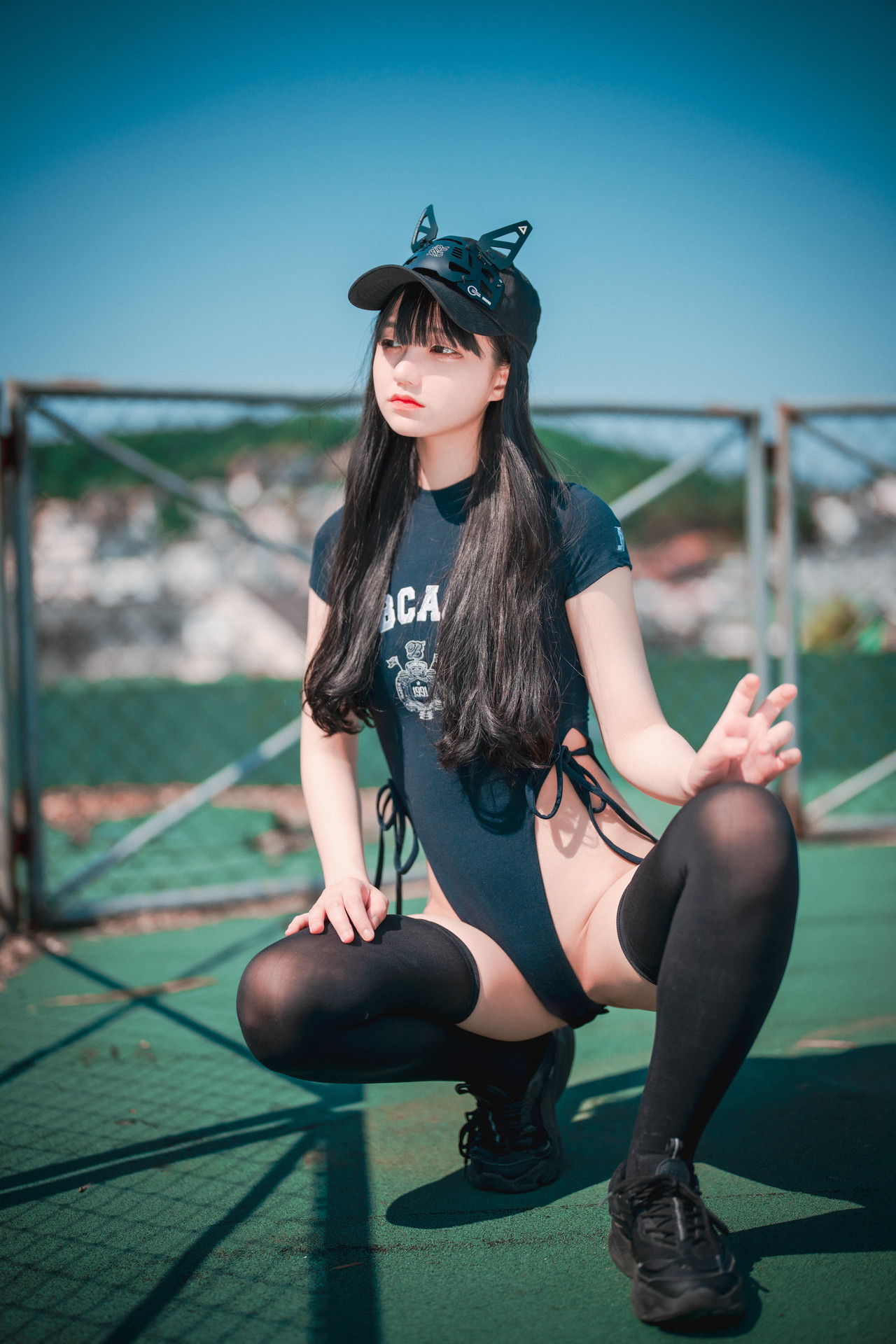 Jeong Jenny 정제니, [DJAWA] Classic Athletic Girl in Navy Blue Set.01