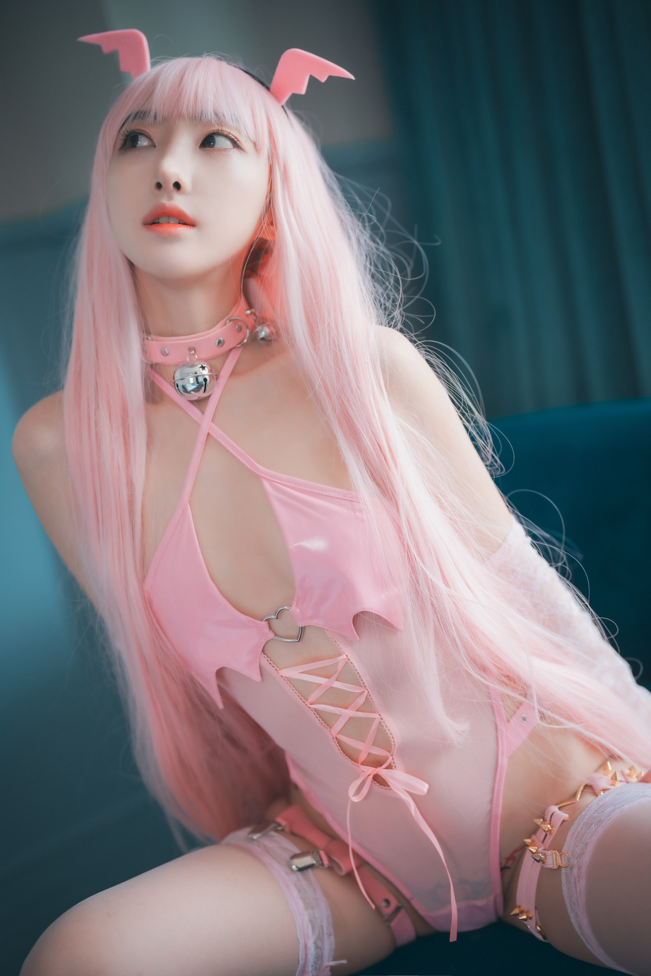 HaNari 하나리, [DJAWA] Pink Succubus Set.01