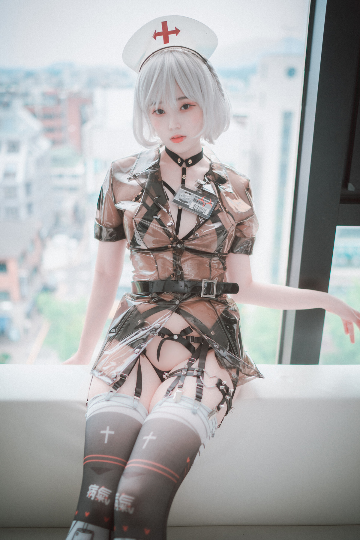 Bambi 밤비, [DJAWA] Nurse Nation (Black ver) Set.01