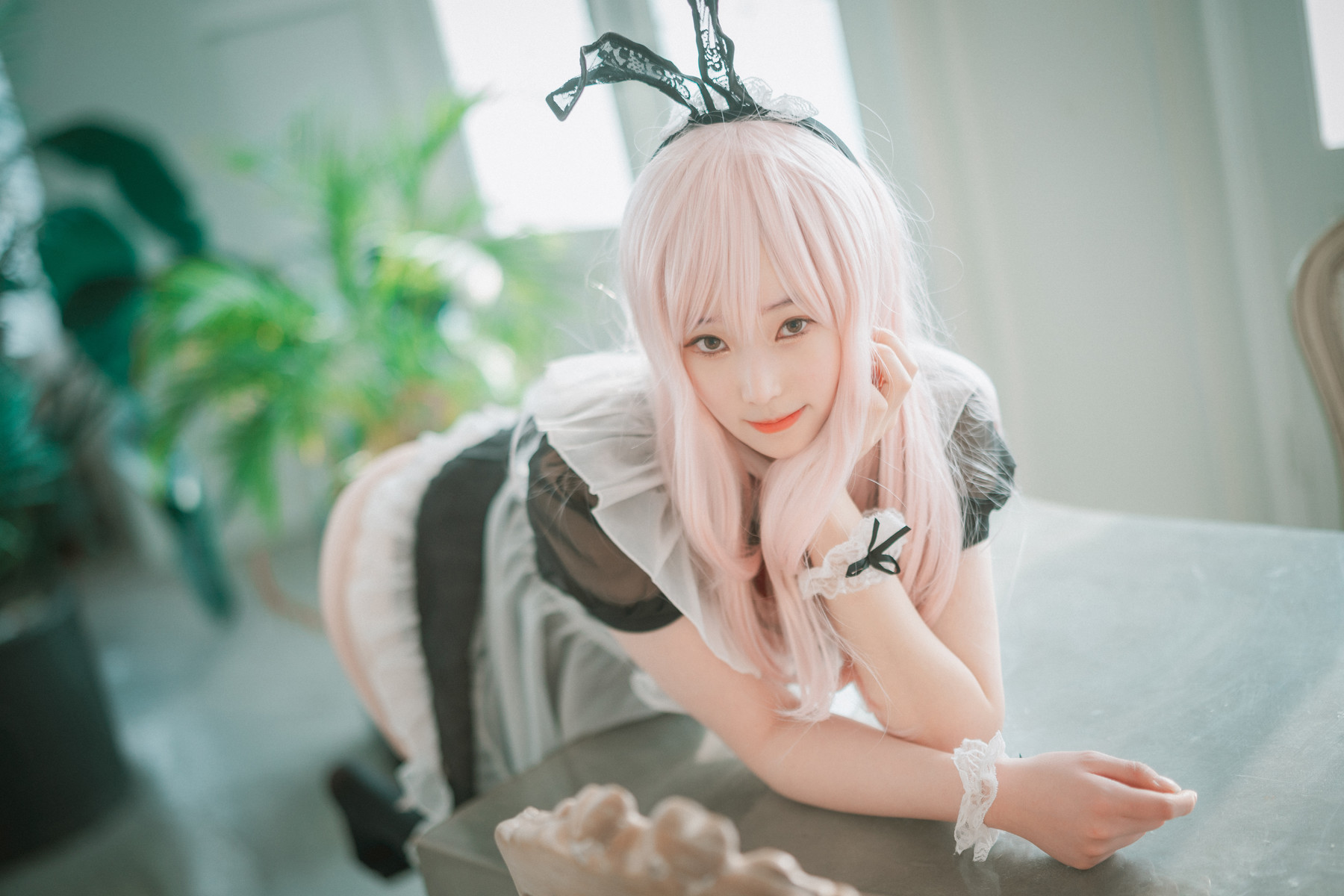 Bambi 밤비, [DJAWA] Sheer Bunny Maid