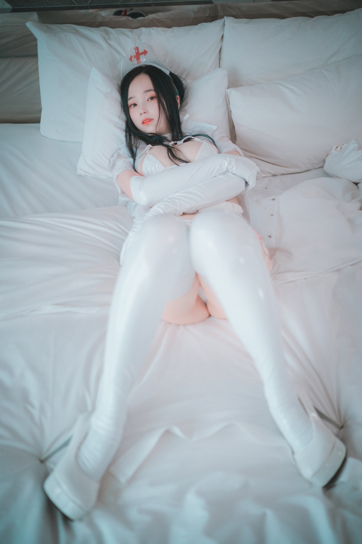 Bambi 밤비, [DJAWA] Nurse Nation White Ver. Set.01