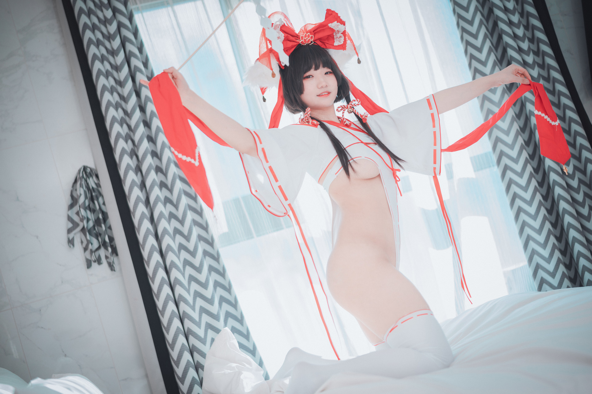 Mimmi 밈미, [DJAWA] Kitsune Miko A.Ver