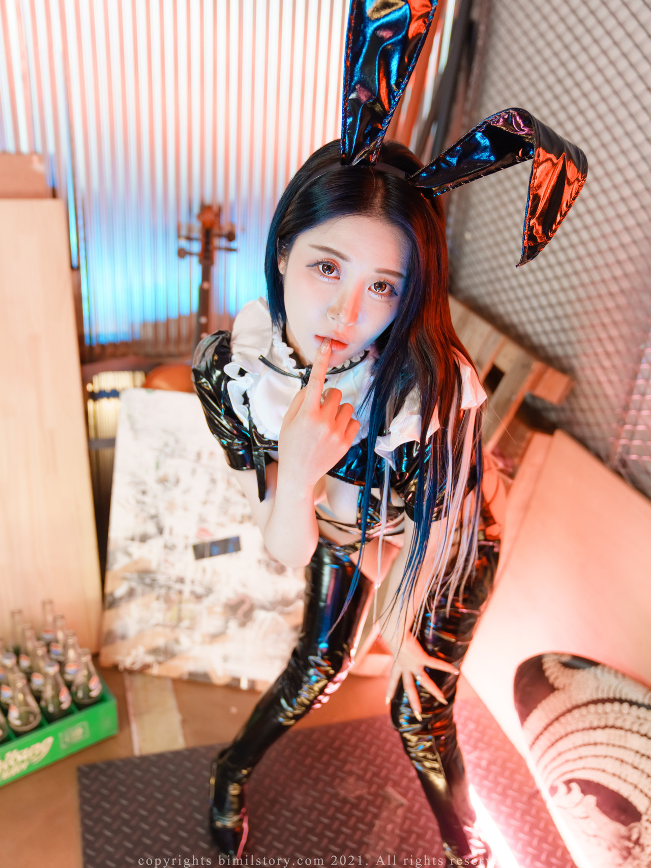 Jeong Bomi 정보미, [Bimilstory] Bomi Vol.03 Sexy Bunny Girl Maid Set.02