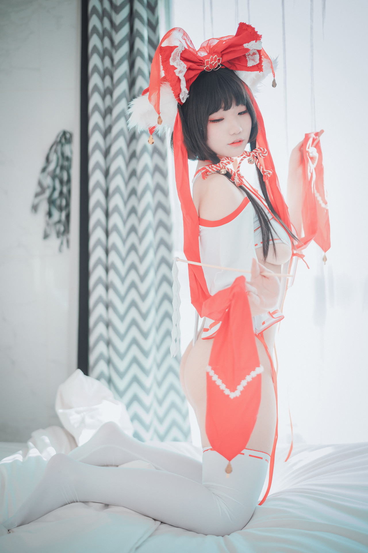 Mimmi 밈미, [DJAWA] Kitsune Miko A.Ver