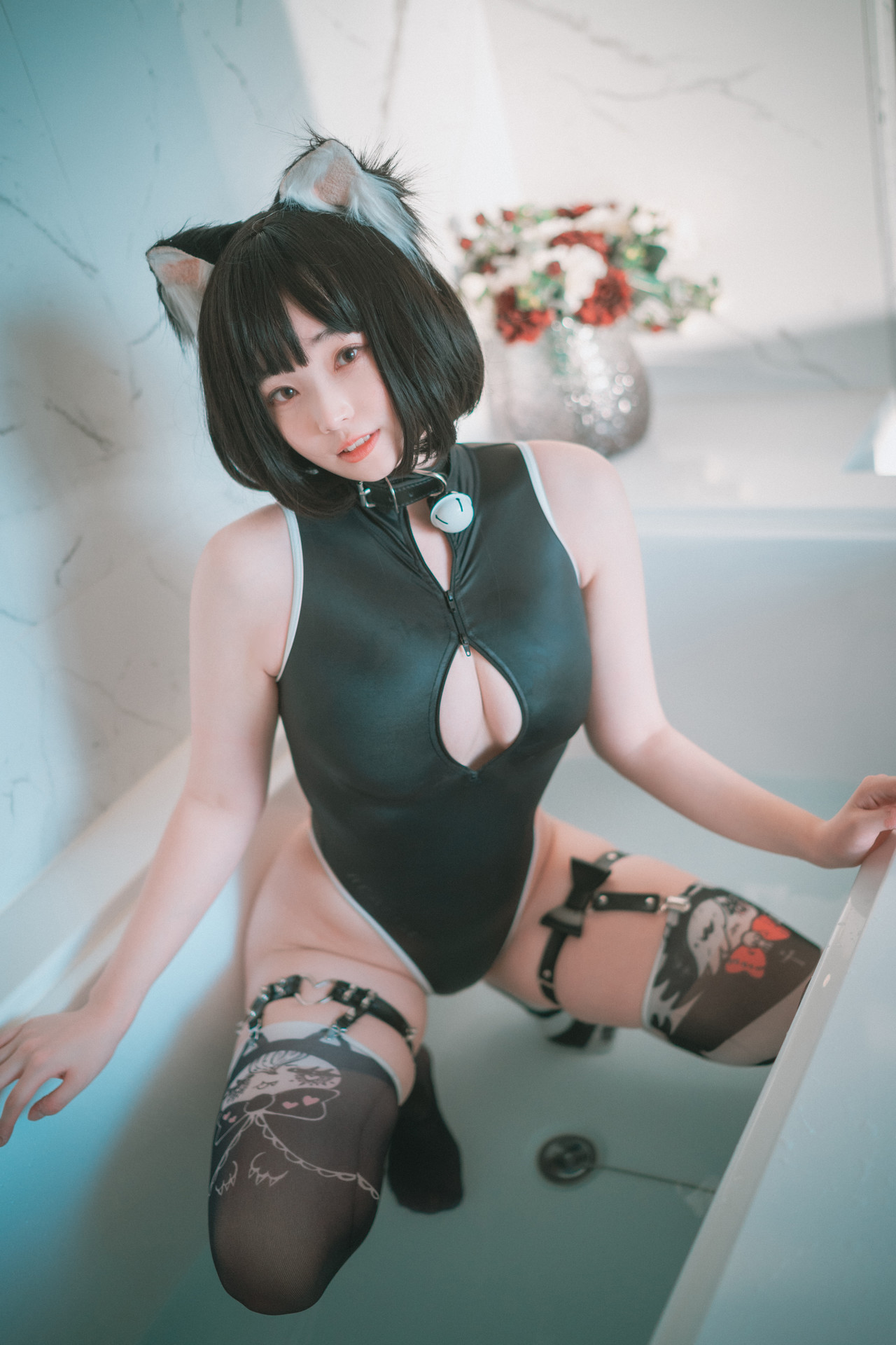 Bambi 밤비, [DJAWA] Le chat déteste la douche
