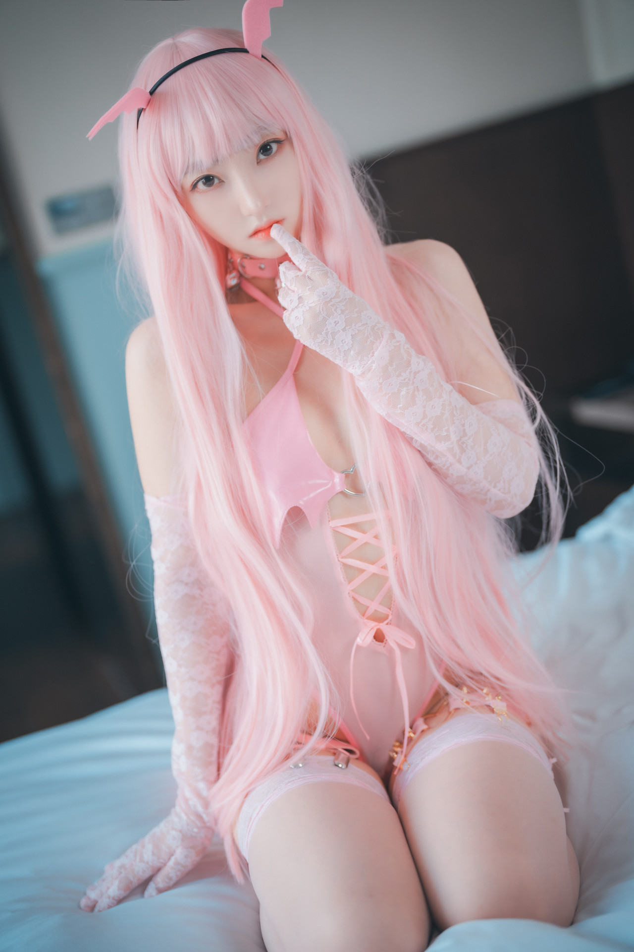 HaNari 하나리, [DJAWA] Pink Succubus Set.02