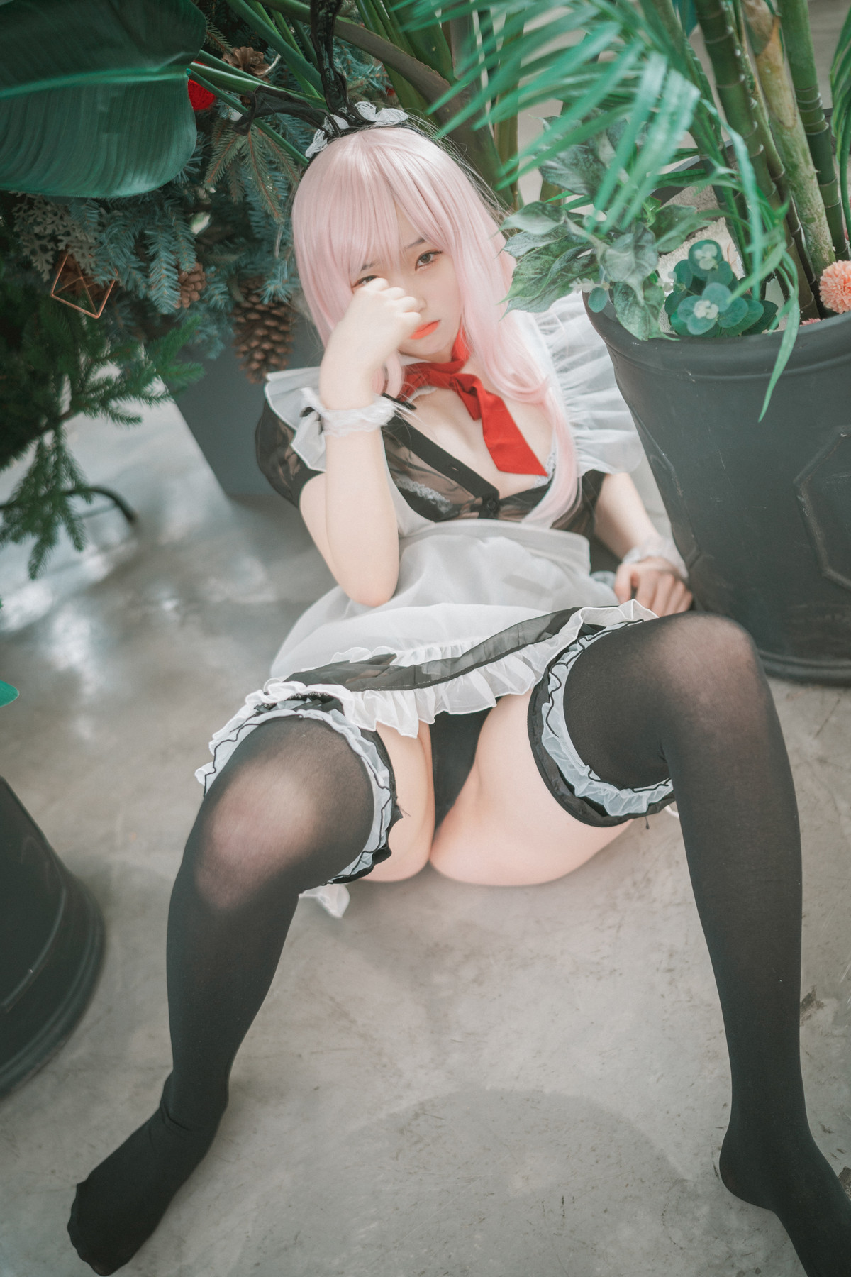 Bambi 밤비, [DJAWA] Sheer Bunny Maid