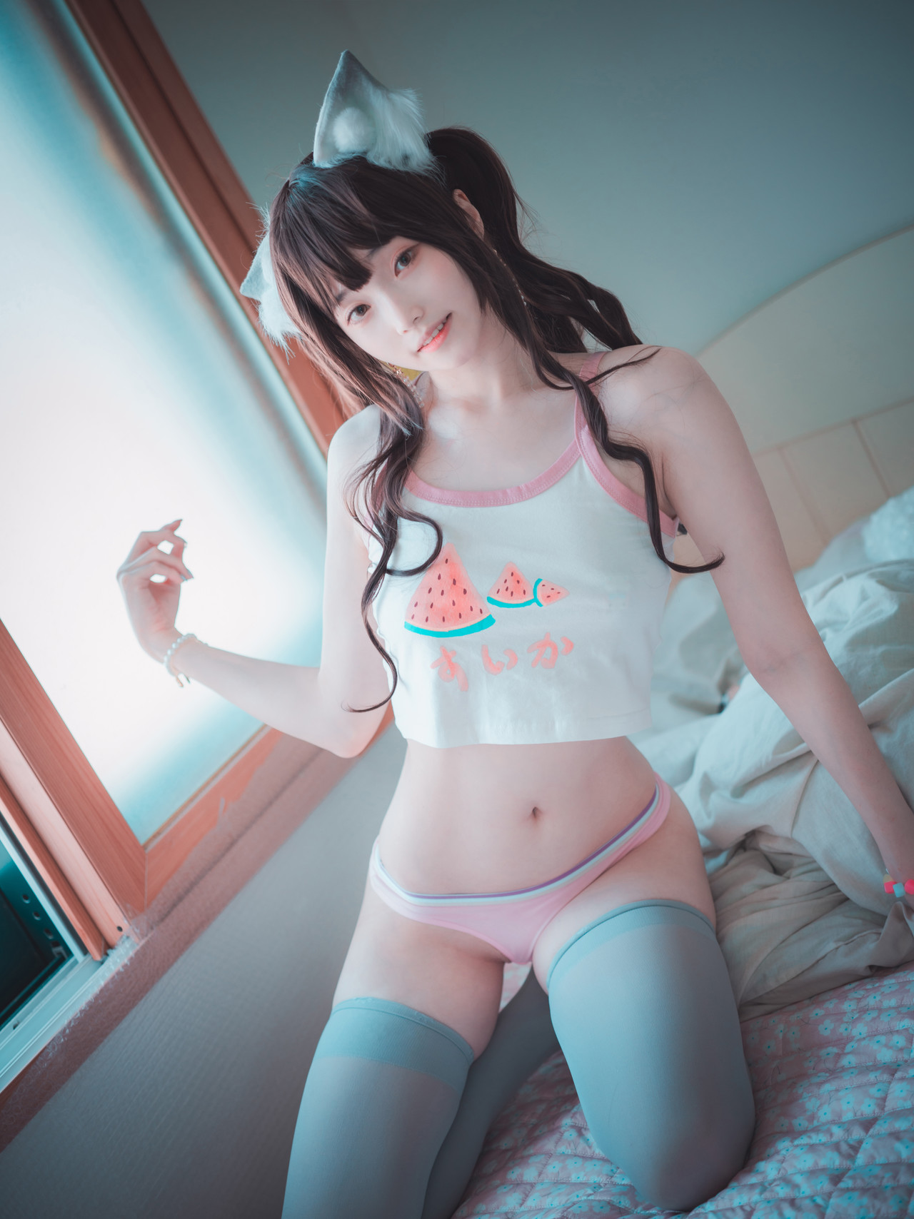 Bambi 밤비, [DJAWA] The cat I picked up turned into a girl Set.01