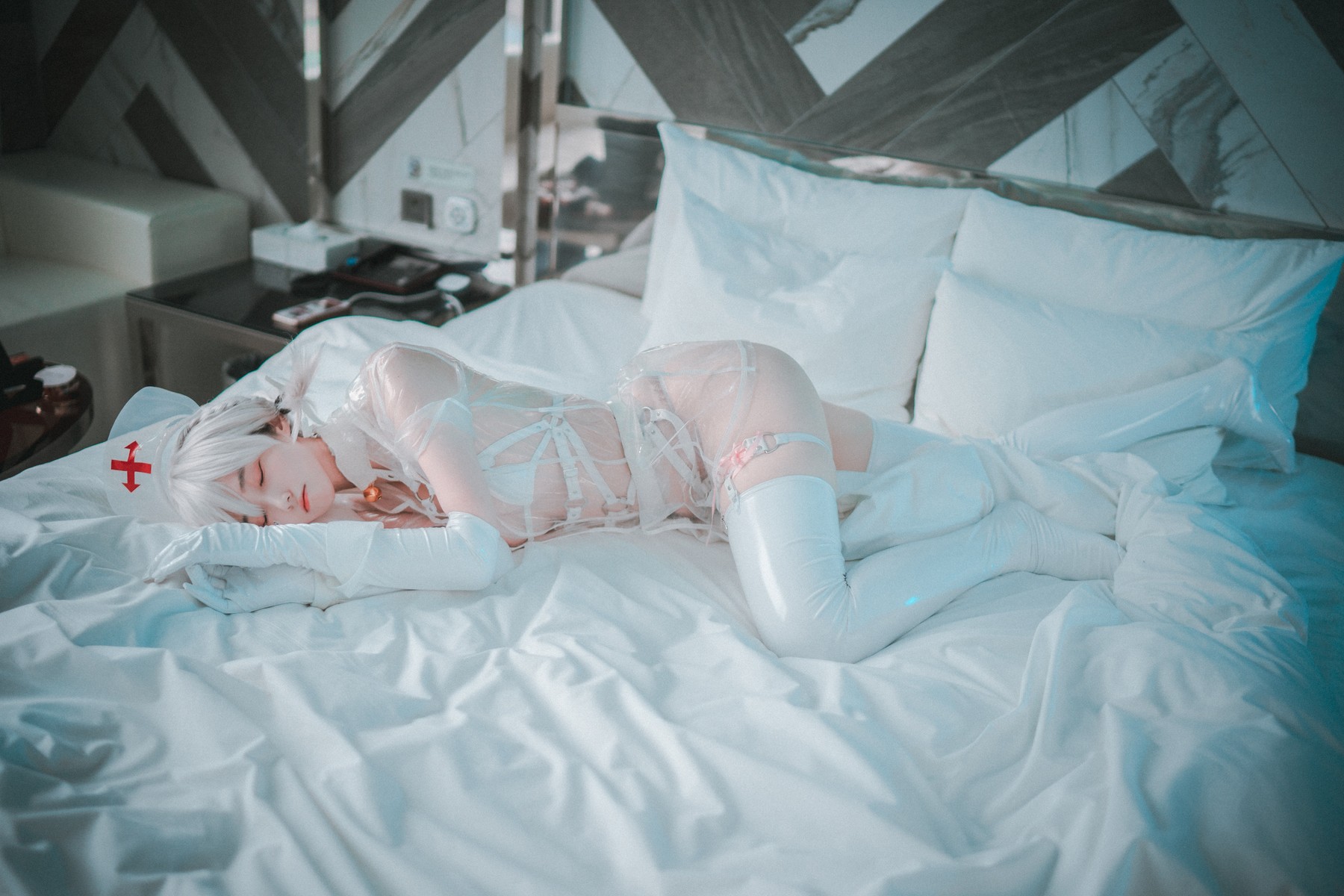 Bambi 밤비, [DJAWA] Nurse Nation White Ver. Set.02