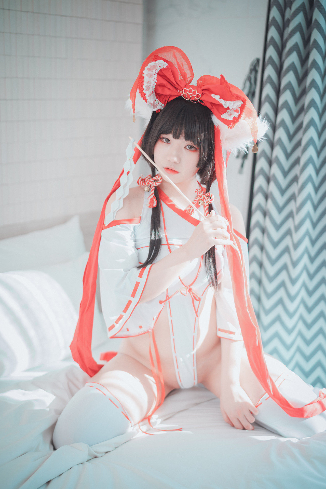 Mimmi 밈미, [DJAWA] Kitsune Miko A.Ver