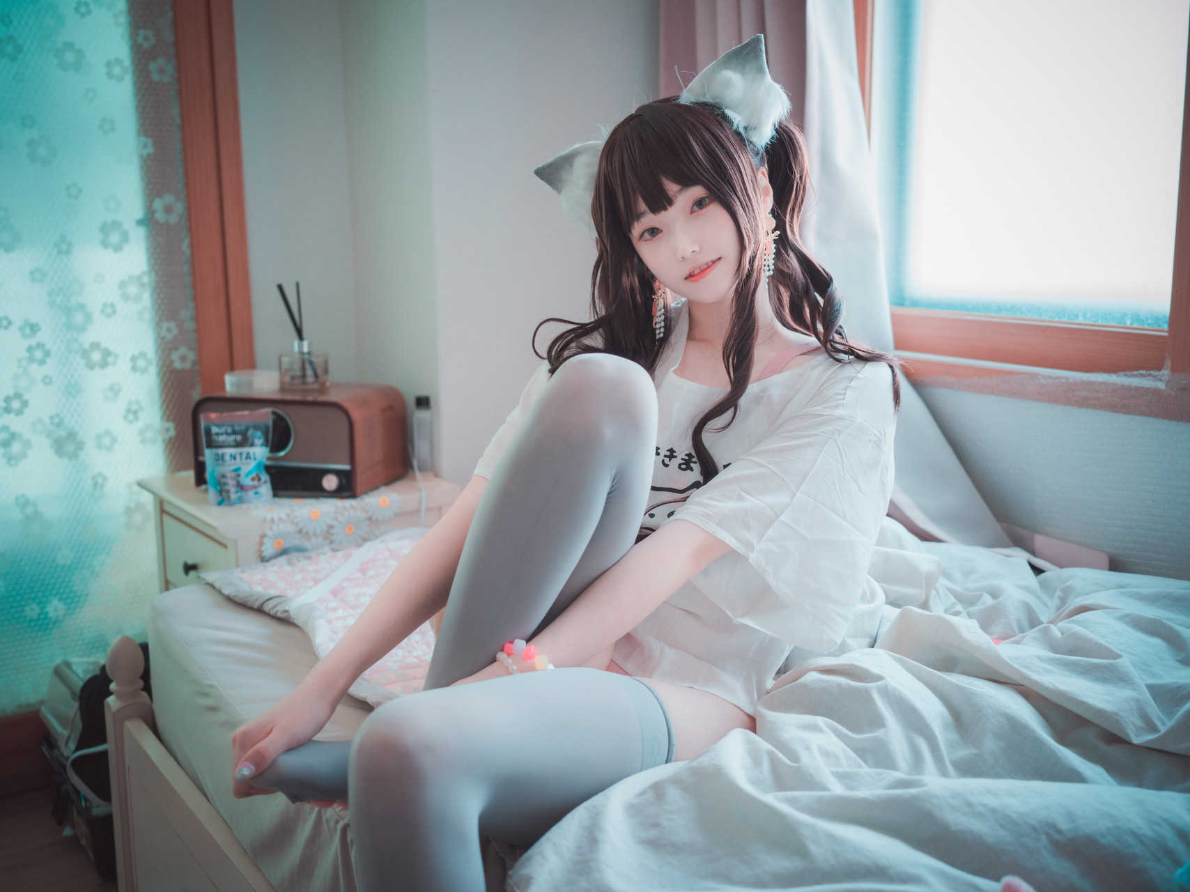 Bambi 밤비, [DJAWA] The cat I picked up turned into a girl Set.02