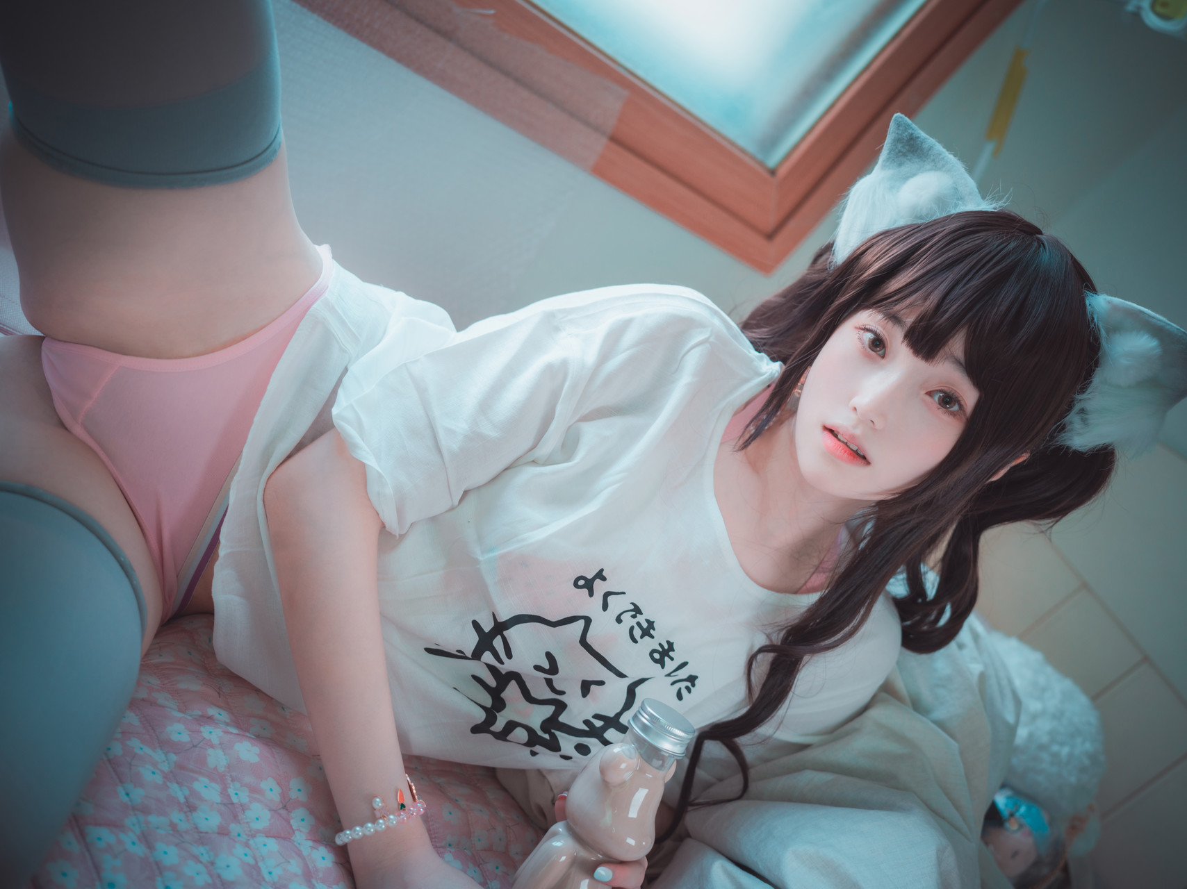 Bambi 밤비, [DJAWA] The cat I picked up turned into a girl Set.02