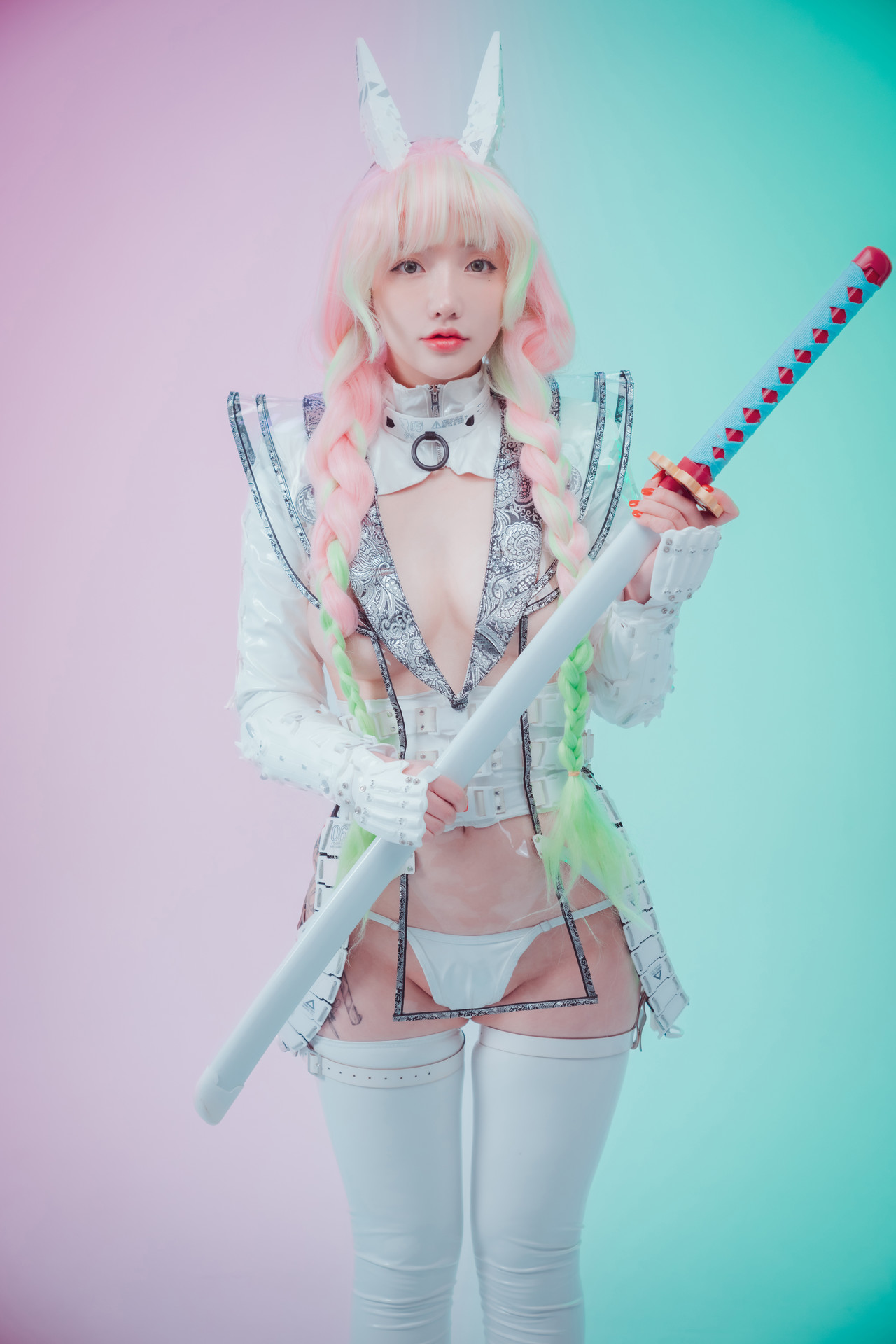 Son Yeeun 손예은, [DJAWA] Cyber Hunter Mitsuri Set.01