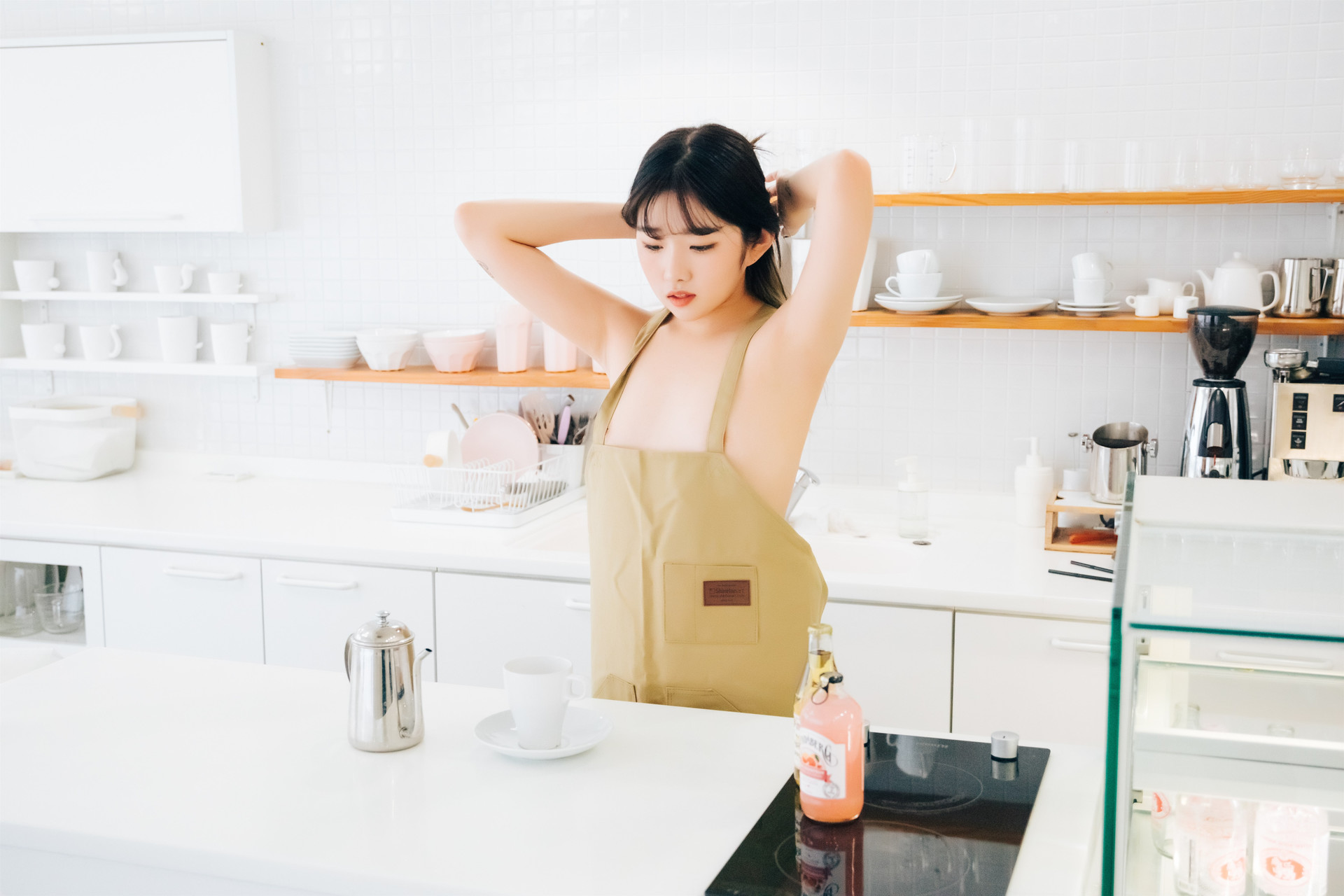 Sonson 손손, [Loozy] Nude Apron Set.02
