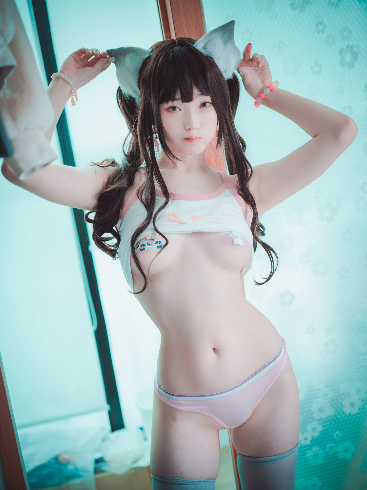Bambi 밤비, [DJAWA] The cat I picked up turned into a girl Set.01