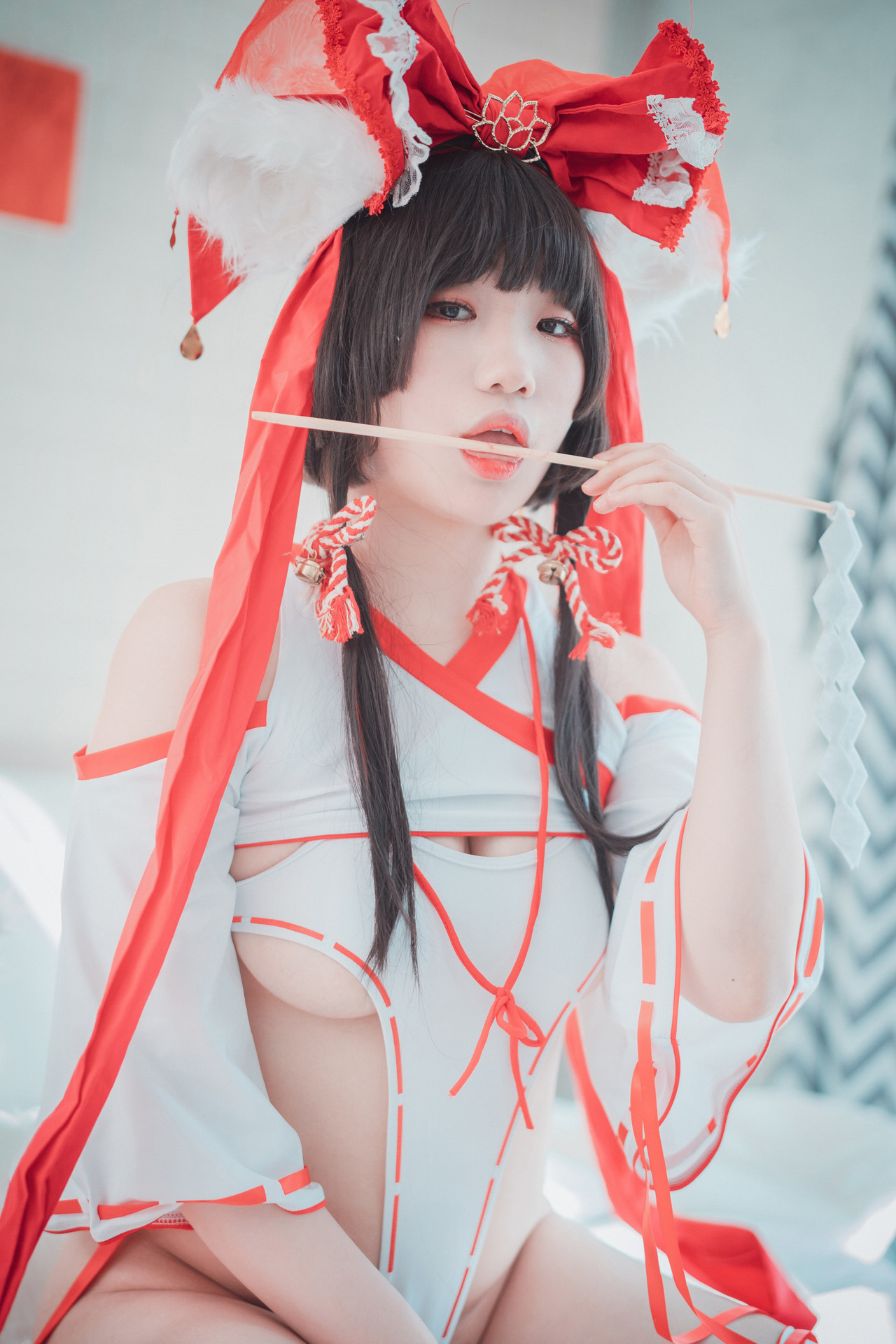 Mimmi 밈미, [DJAWA] Kitsune Miko A.Ver