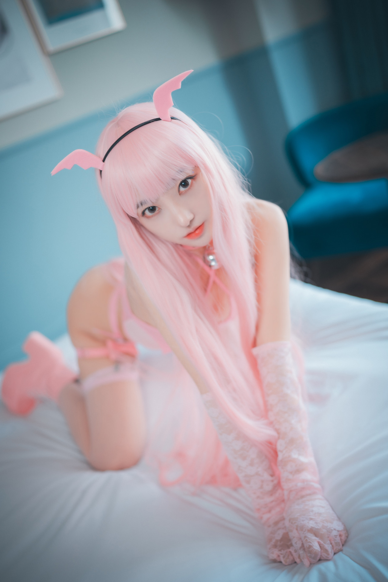 HaNari 하나리, [DJAWA] Pink Succubus Set.01