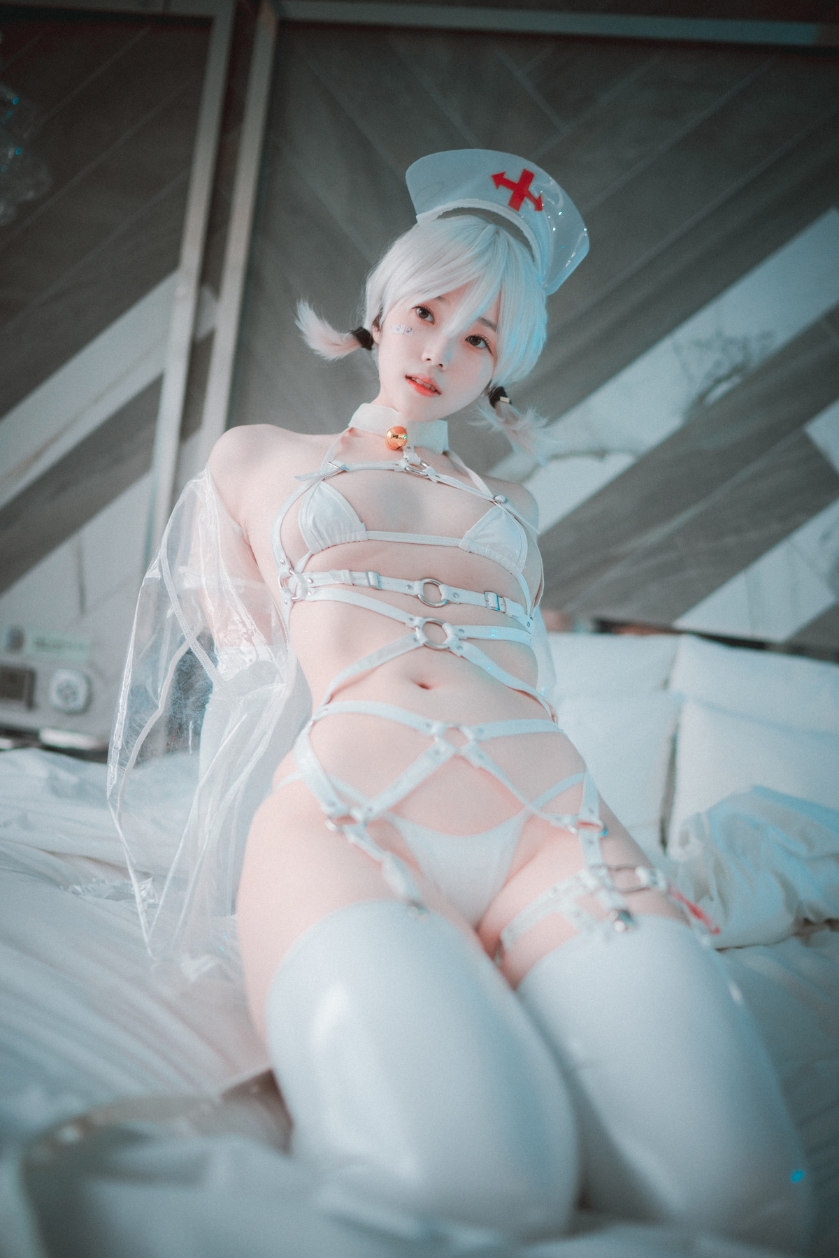 Bambi 밤비, [DJAWA] Nurse Nation (White ver) Set.02