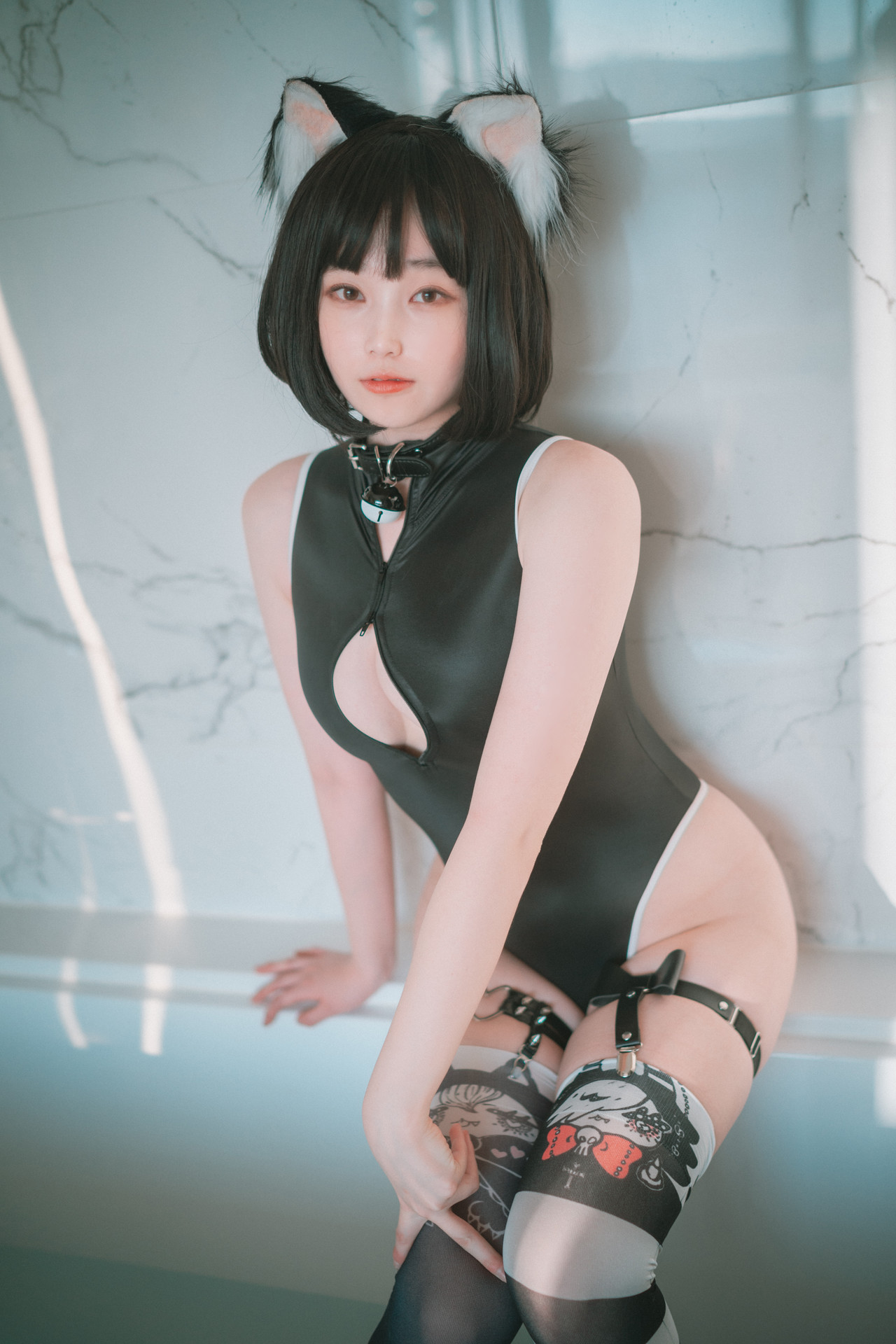 Bambi 밤비, [DJAWA] Le chat déteste la douche
