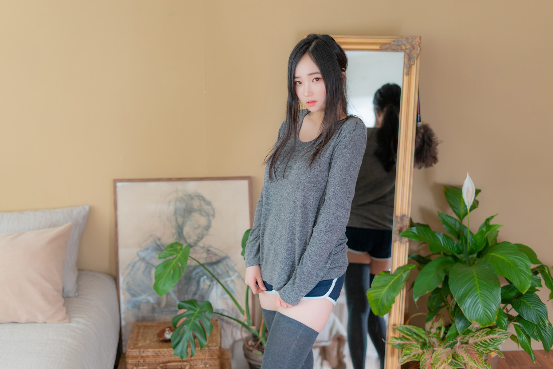 Bambi 밤비, [CreamSoda] Over knee socks Set.02