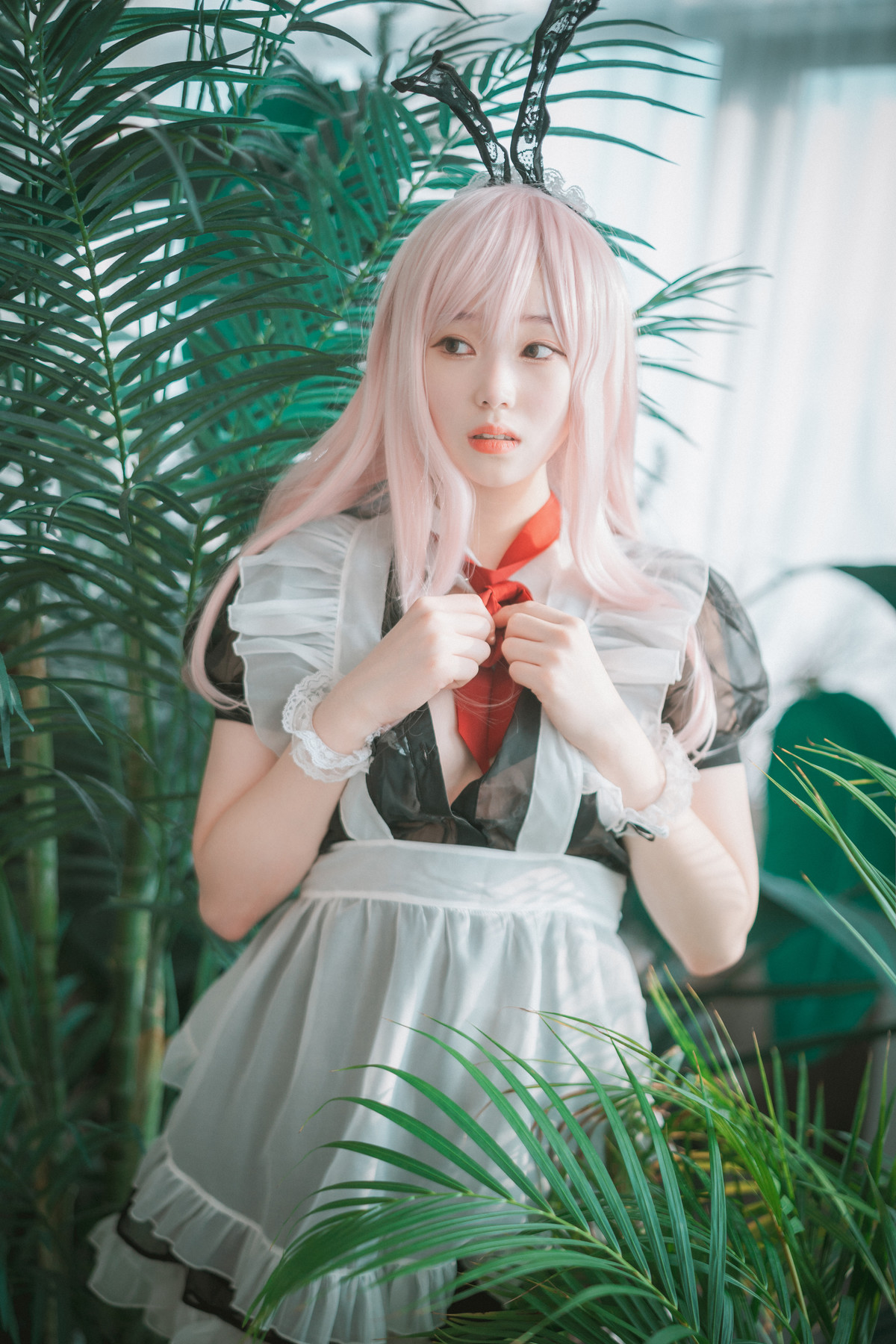 Bambi 밤비, [DJAWA] Sheer Bunny Maid