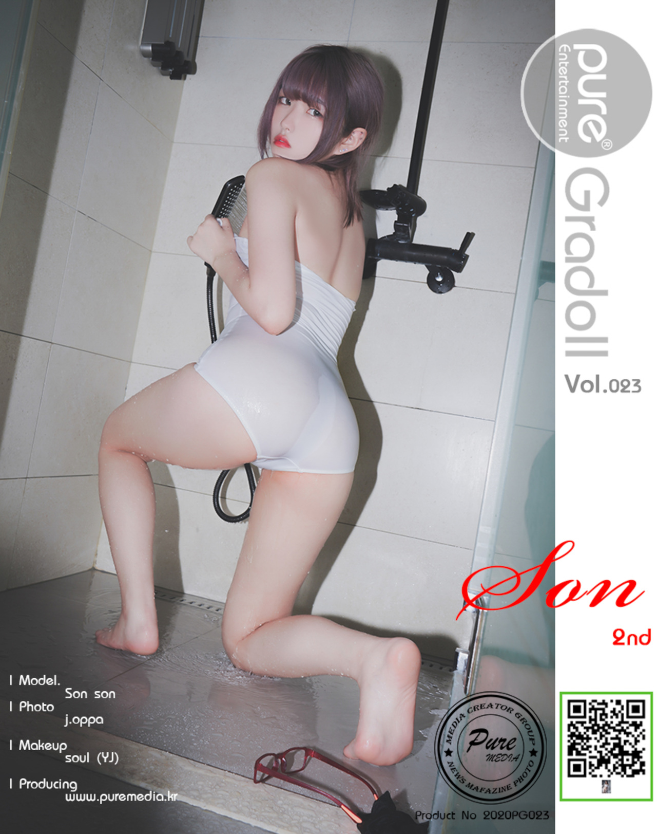 Sonson 손손, [PURE MEDIA] Vol.023 누드 디지털화보 Set.02