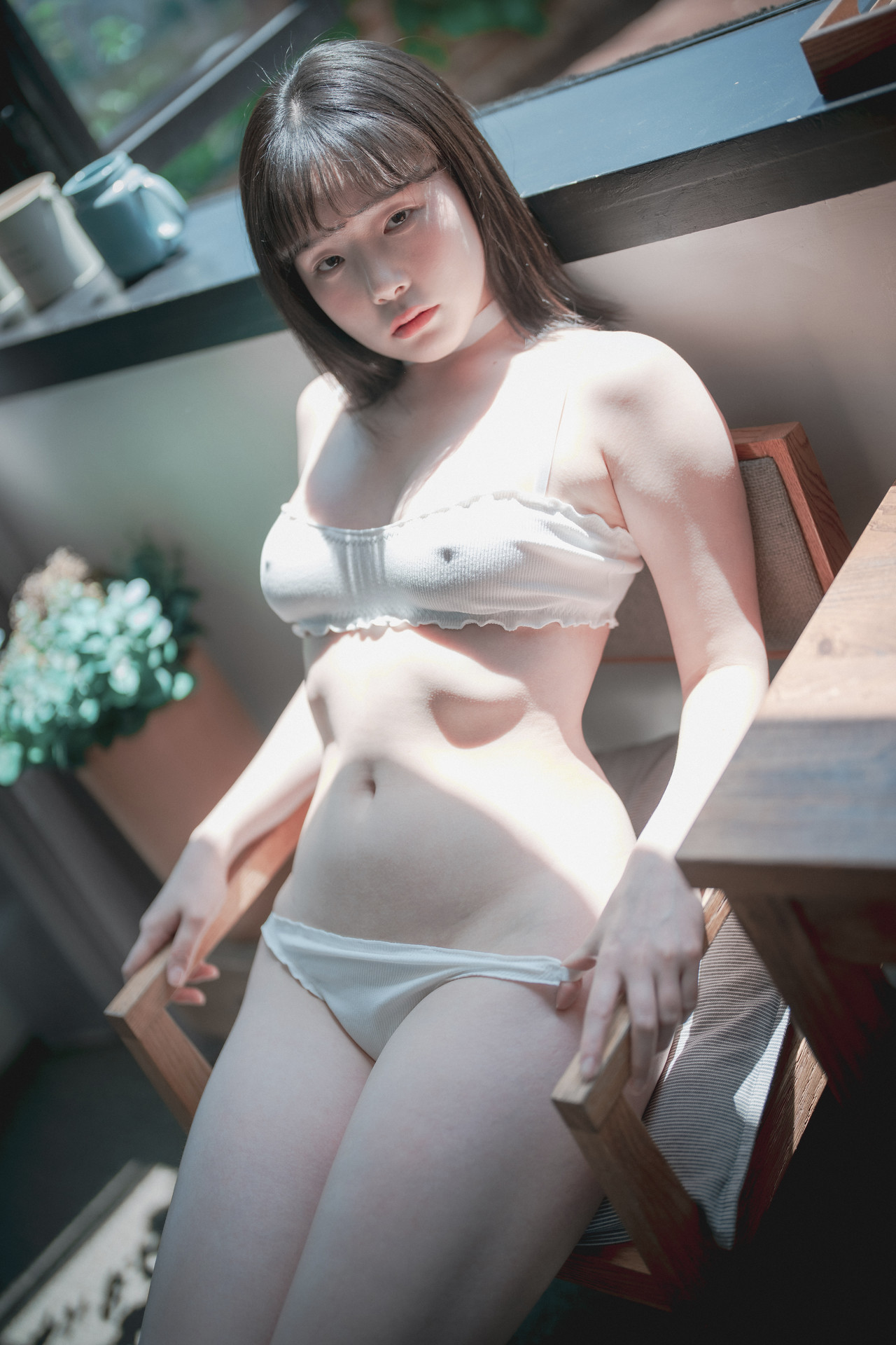 PIA 피아 (박서빈), [DJAWA] Cozy White Set.02