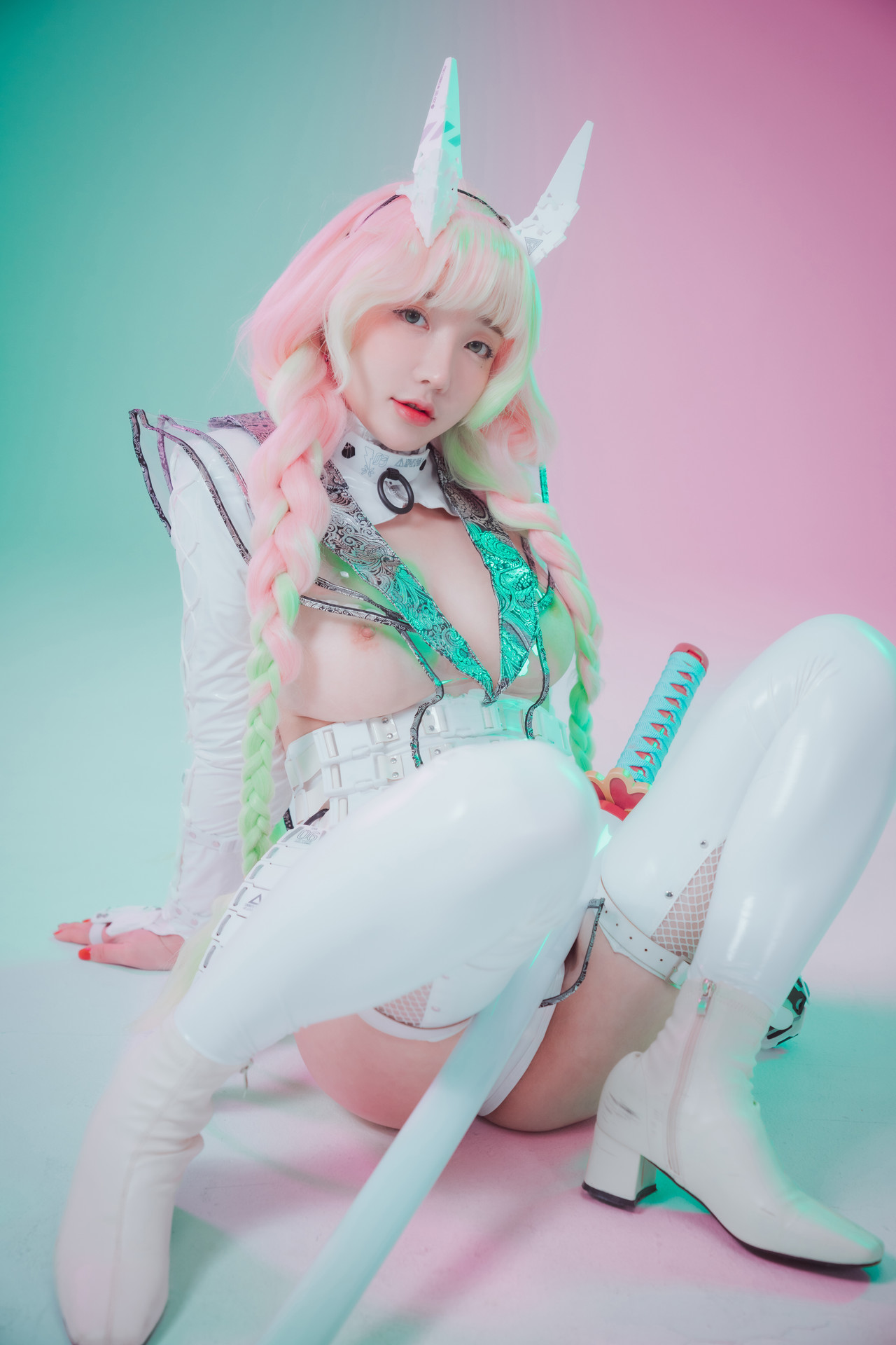 Son Yeeun 손예은, [DJAWA] Cyber Hunter Mitsuri Set.01