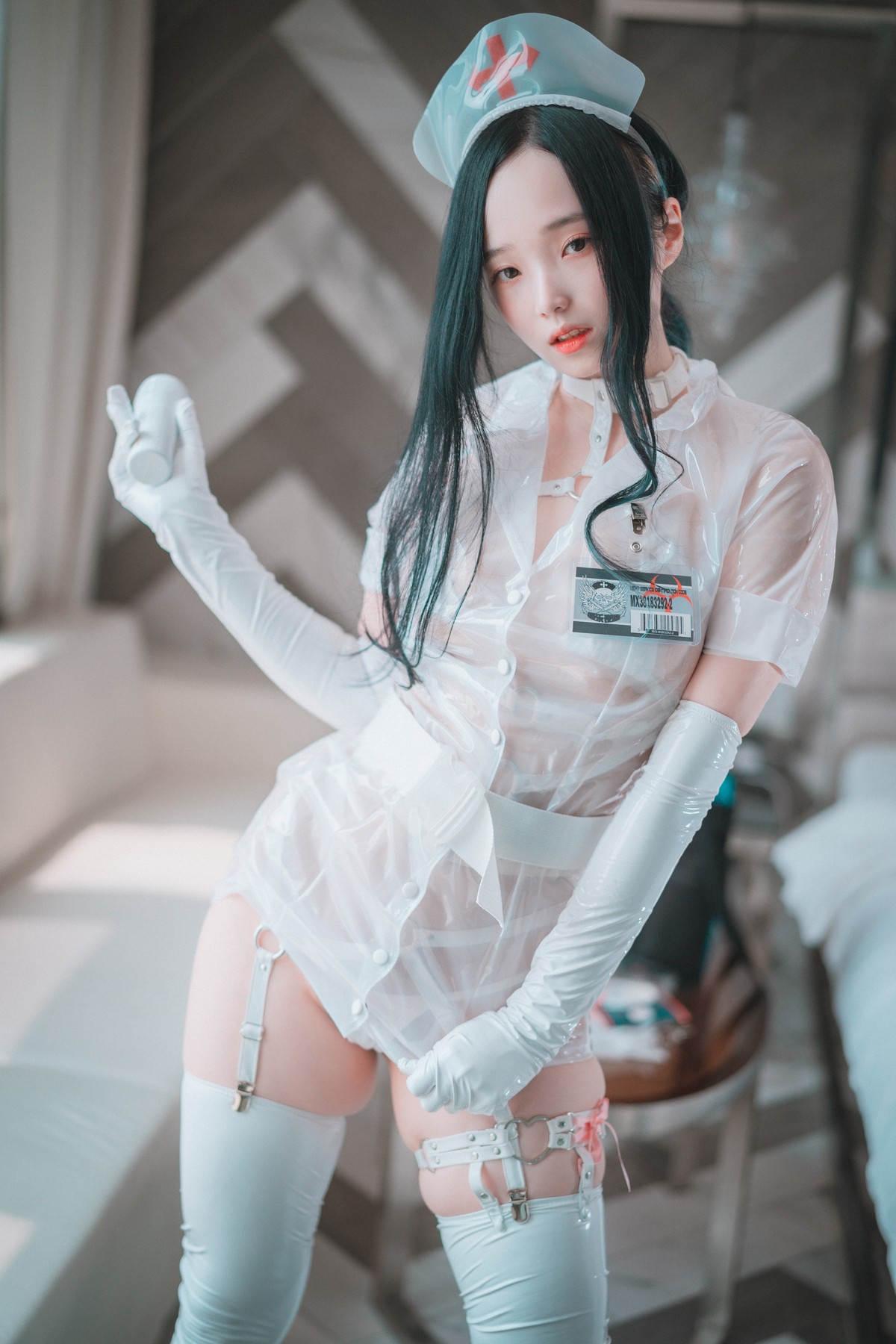 Bambi 밤비, [DJAWA] Nurse Nation White Ver. Set.01