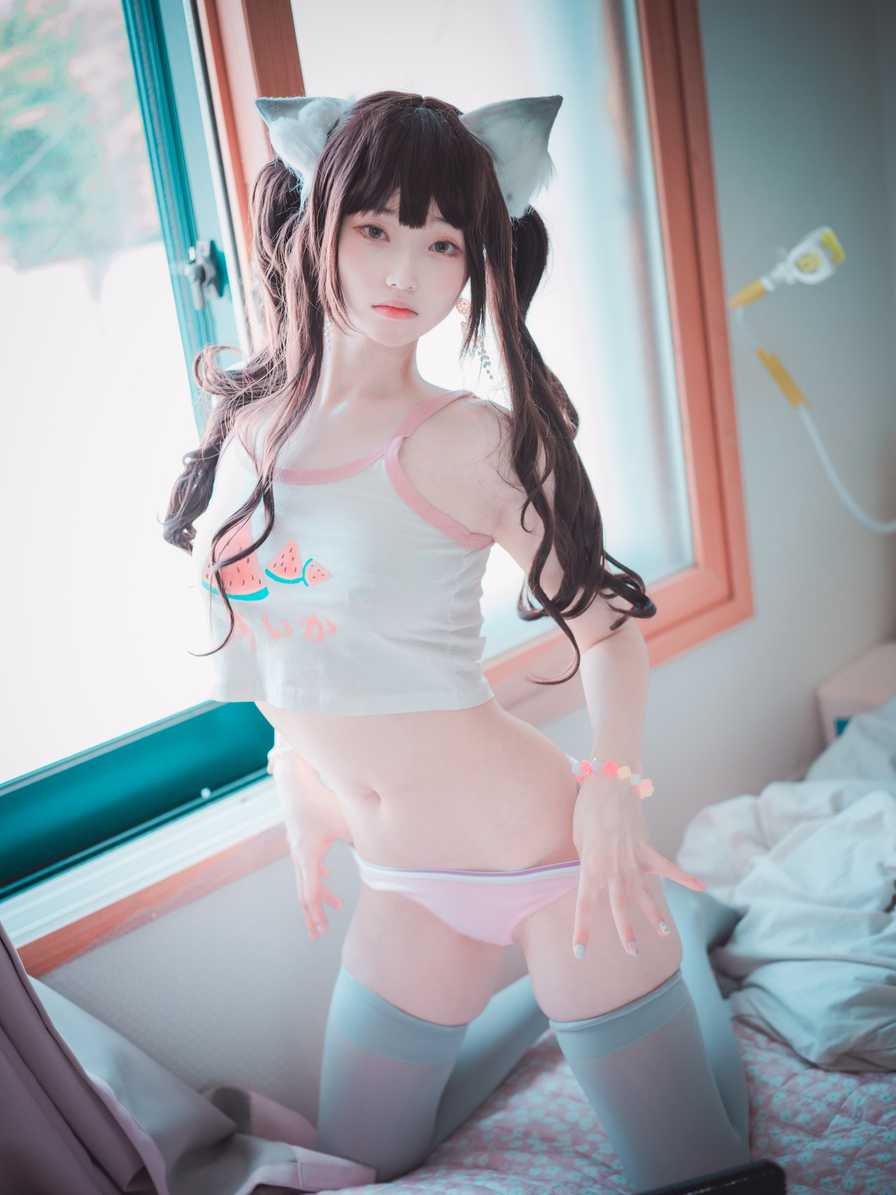 Bambi 밤비, [DJAWA] The cat I picked up turned into a girl Set.01