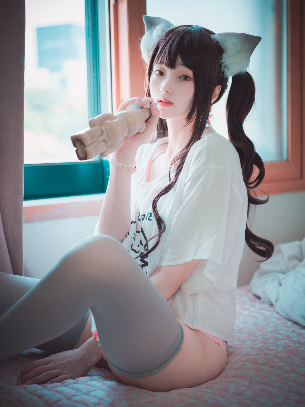 Bambi 밤비, [DJAWA] The cat I picked up turned into a girl Set.02