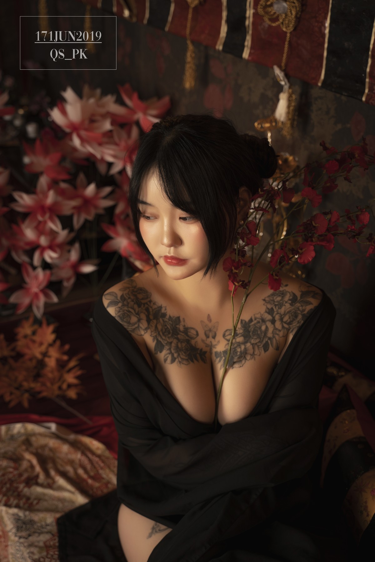 Jeon BoYeon 전보연, [SAINT Photolife] BoYeon Yukata Set.02