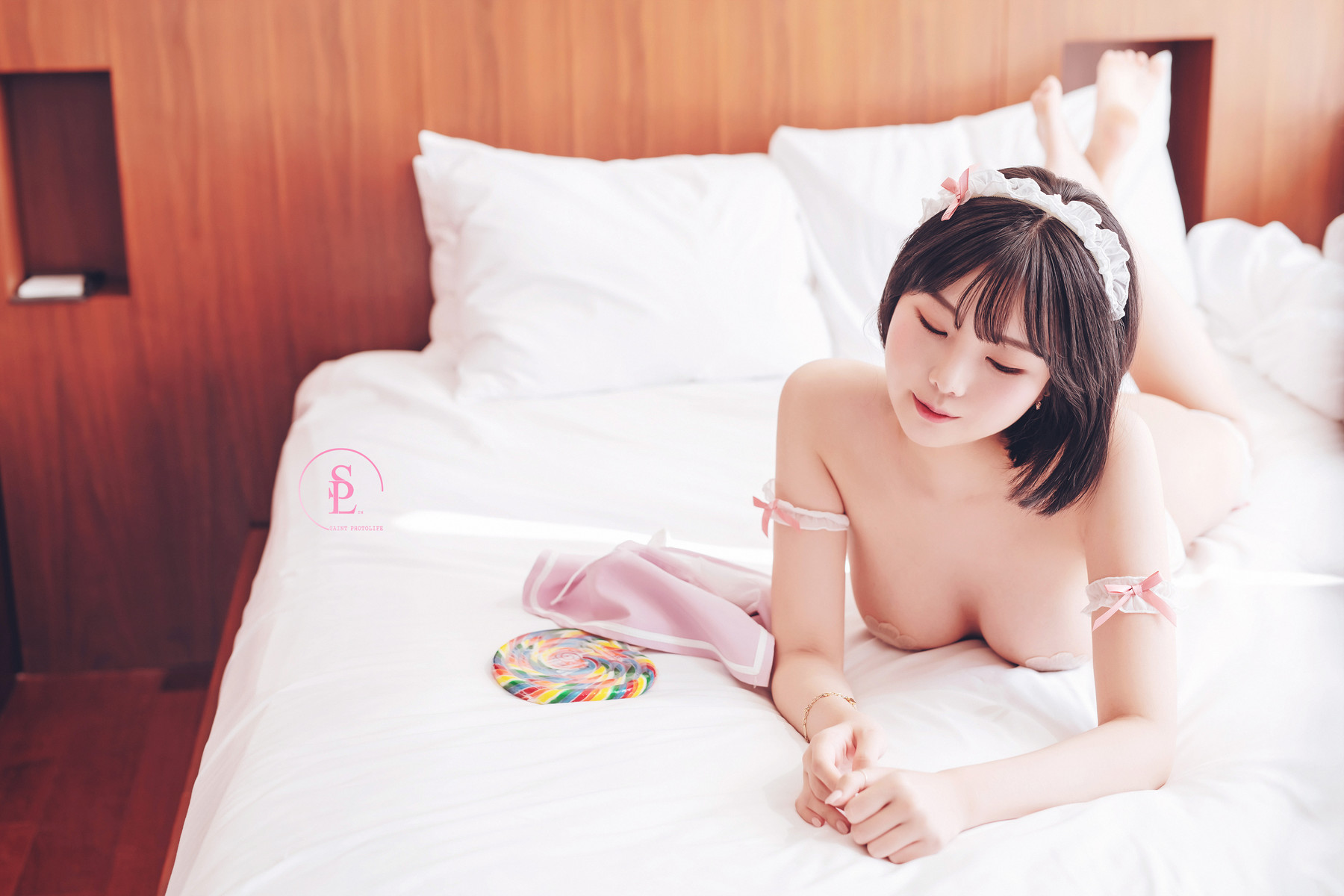 Yuna 유나, [SAINT Photolife] Vol.29 Kitten Set.02