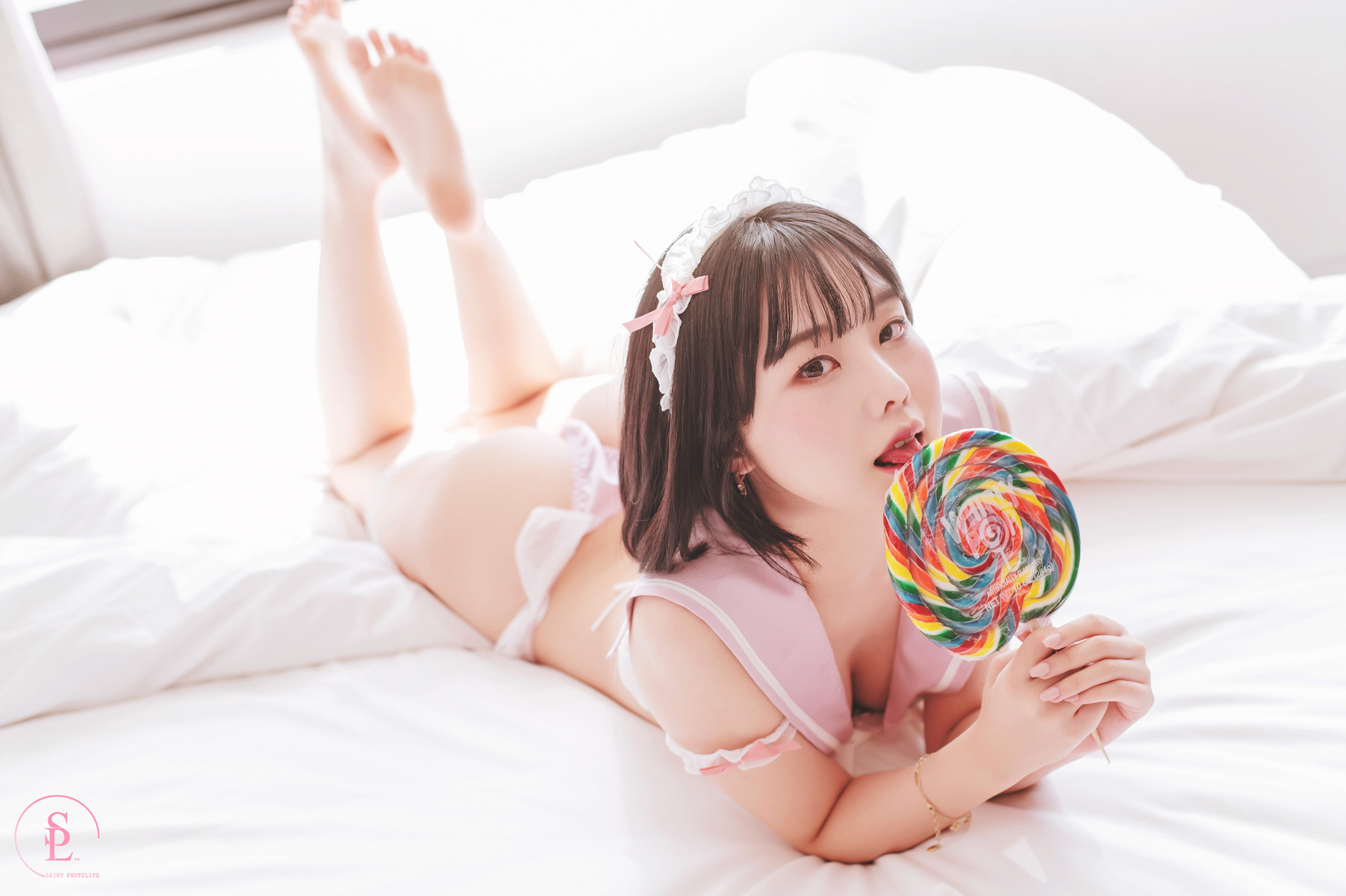 Yuna 유나, [SAINT Photolife] Vol.29 Kitten Set.02