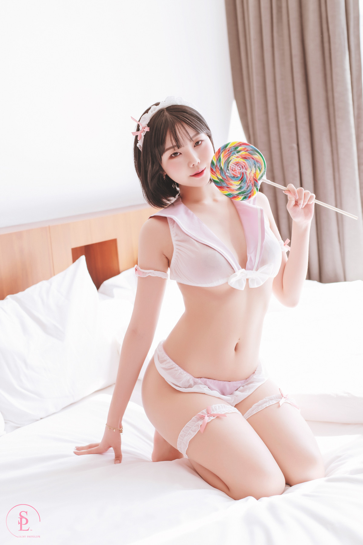 Yuna 유나, [SAINT Photolife] Vol.29 Kitten Set.02
