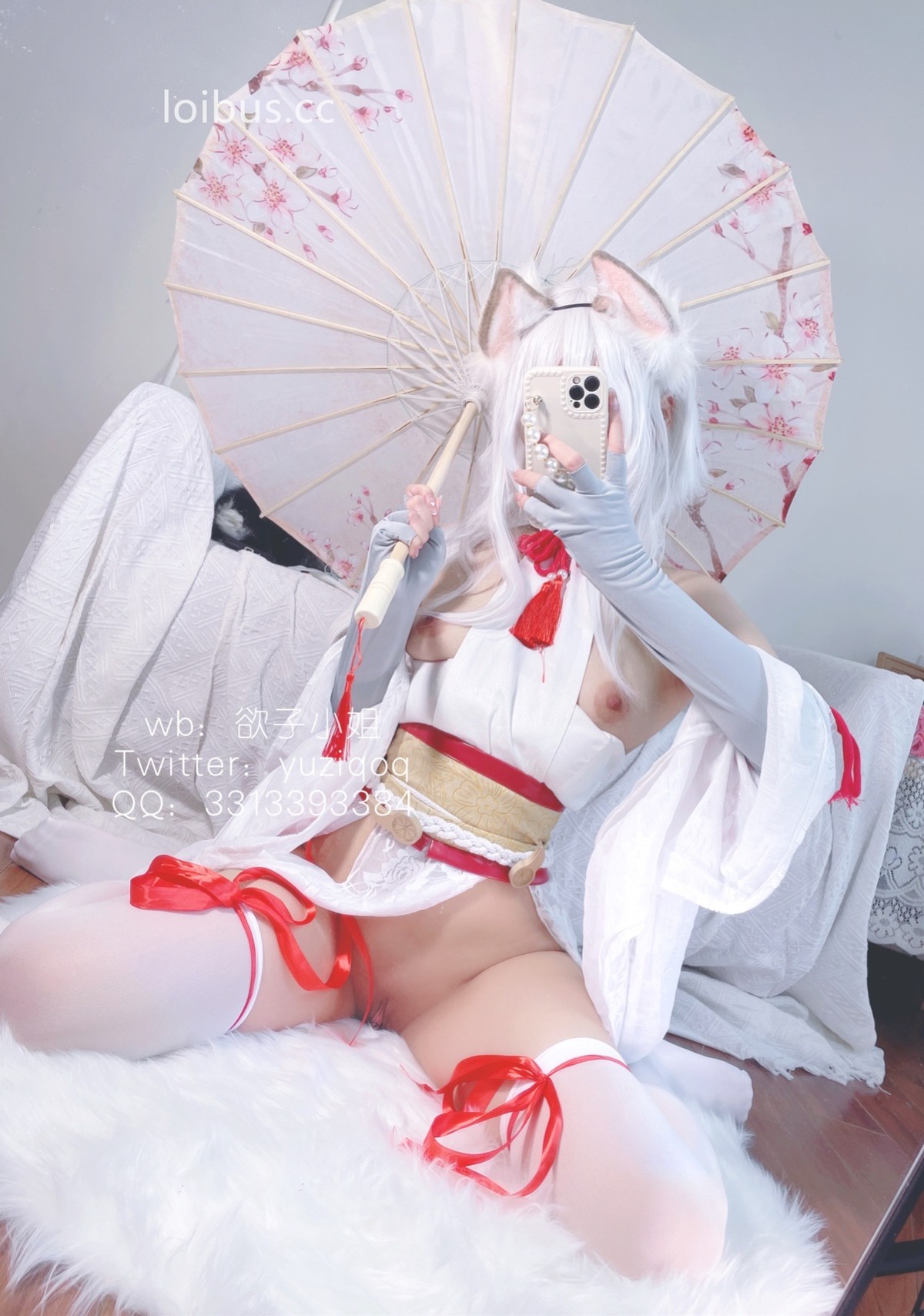 Coser 小蔡头喵喵]纯白胡桃