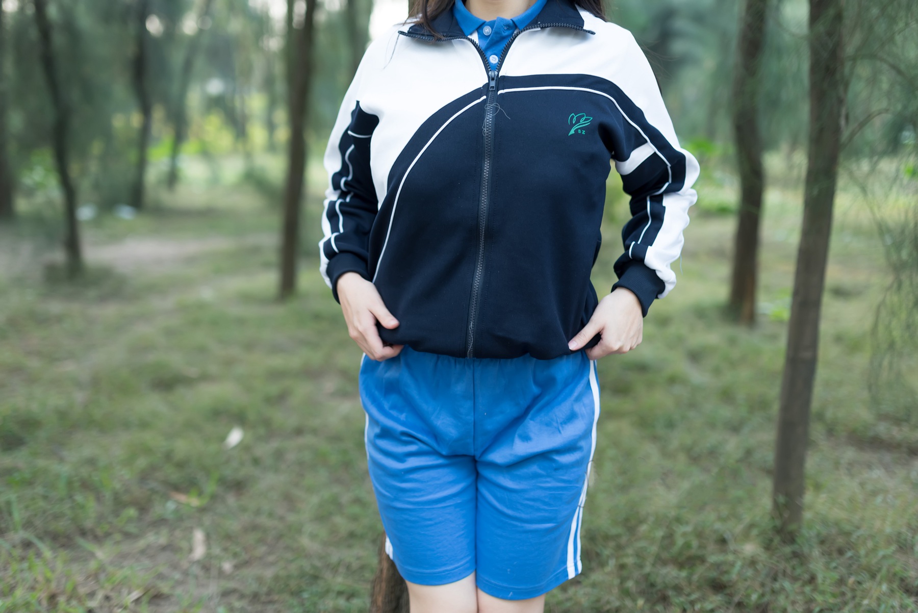 室外校服無聖光套圖