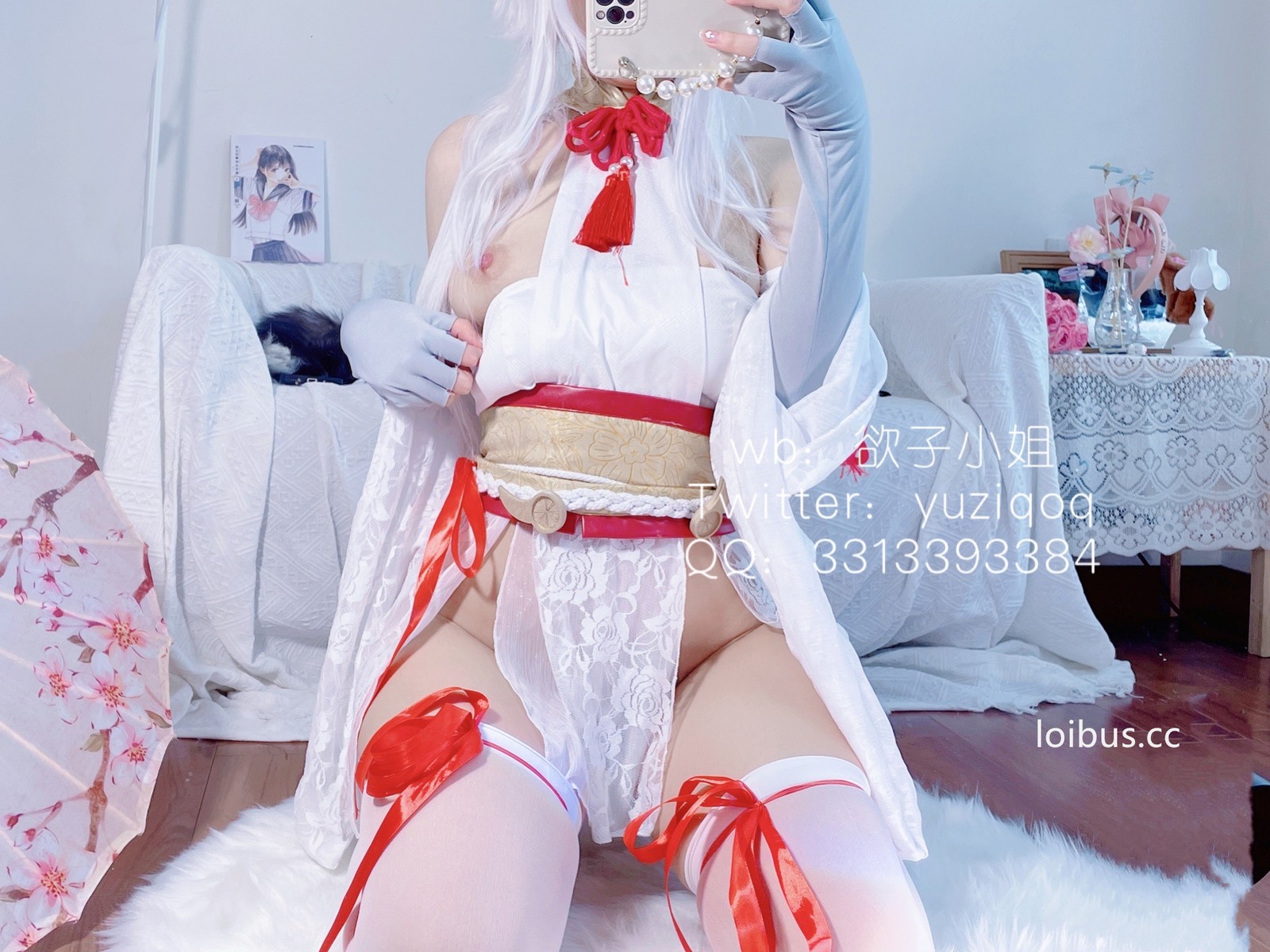 Coser 小蔡头喵喵]纯白胡桃