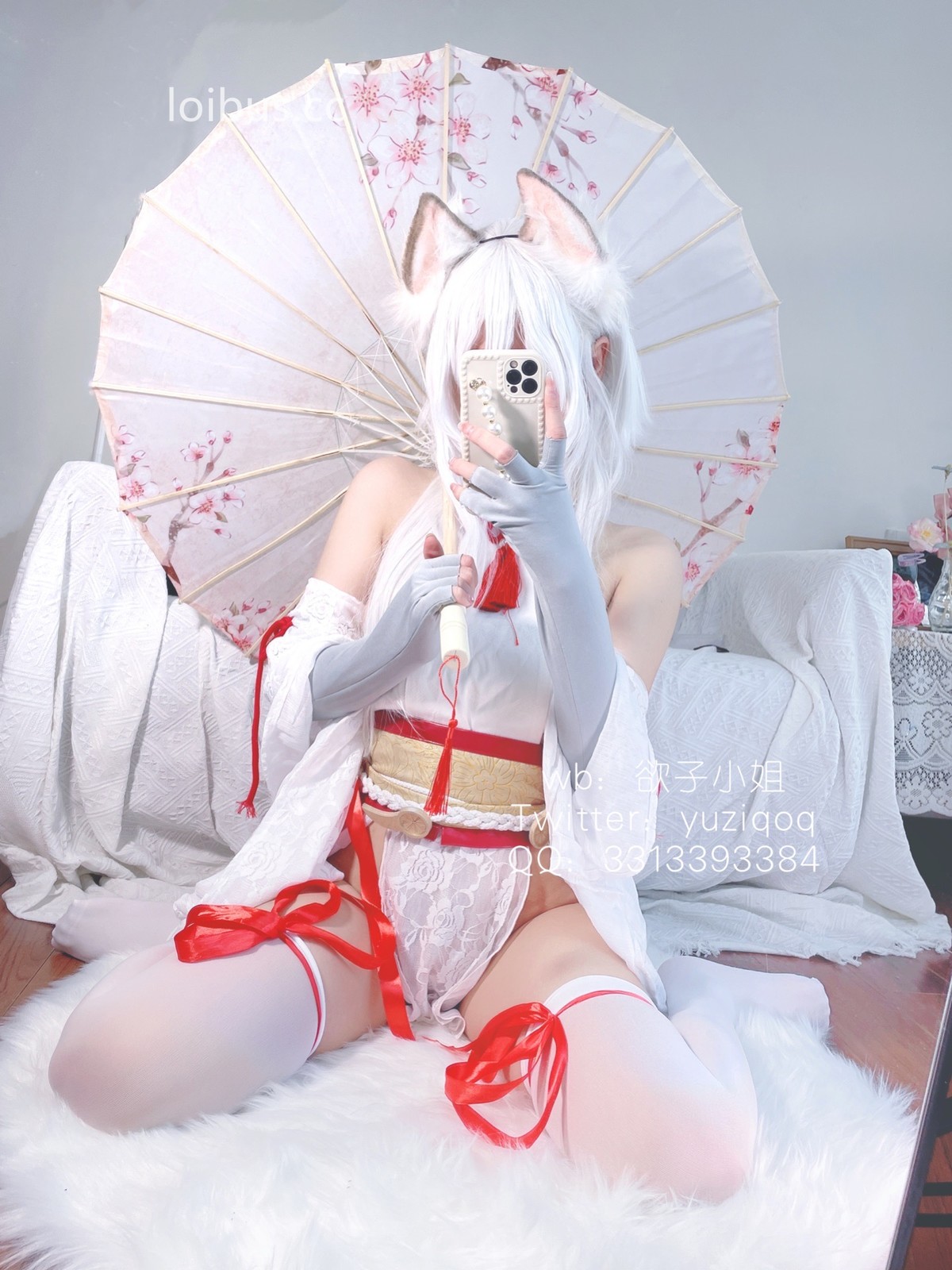 Coser 小蔡头喵喵]纯白胡桃
