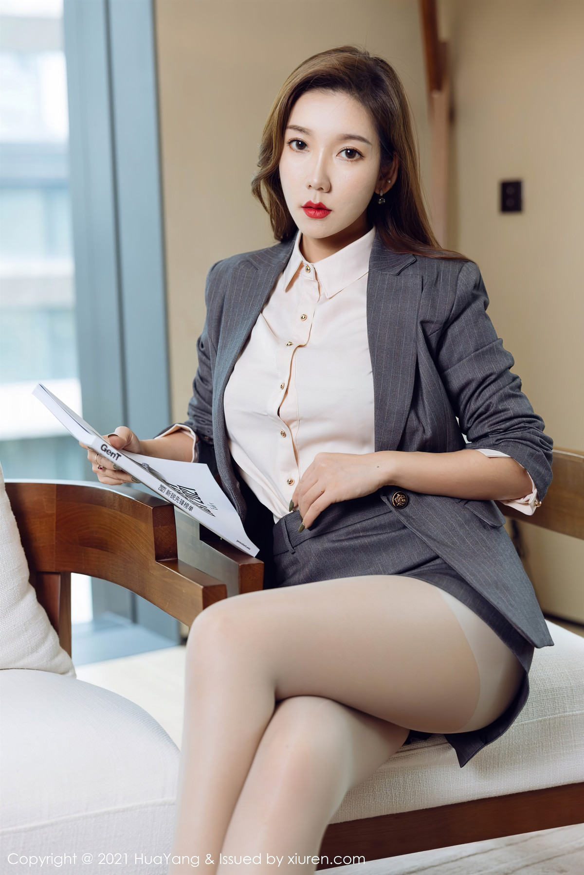 [HuaYang花漾] 2021.11.29 Vol.470 艾静香